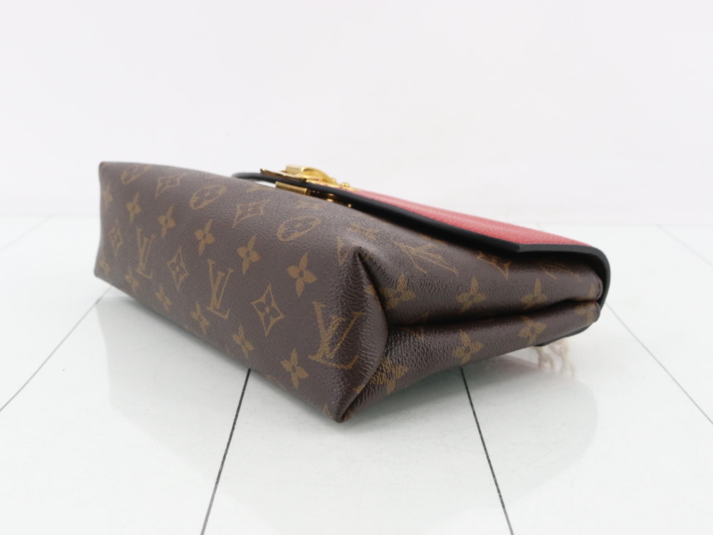 Monogram Saint-Placide Cerise Shoulder Bag — view 6