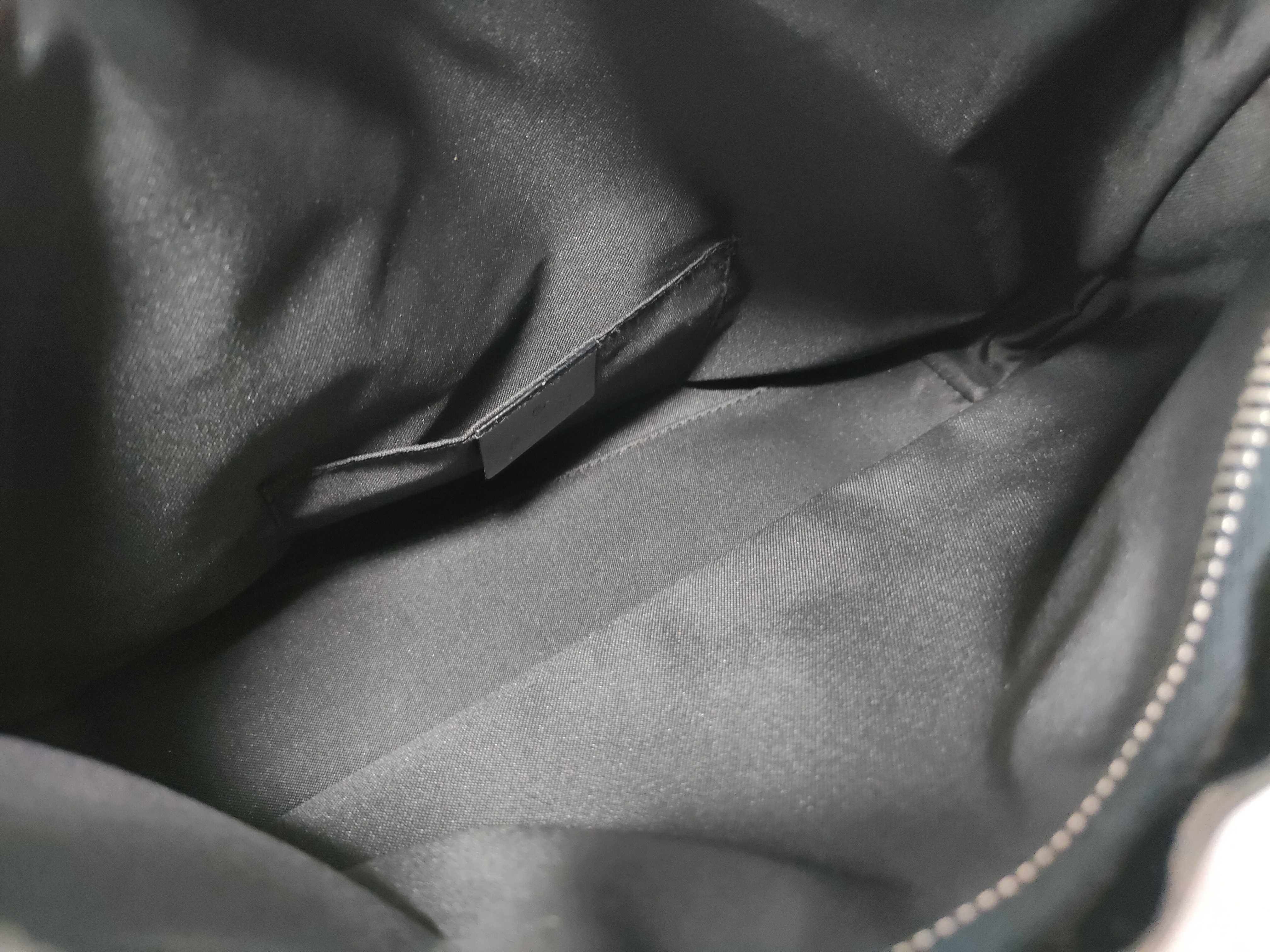 GG Suede Black One-Shoulder Bag — view 15