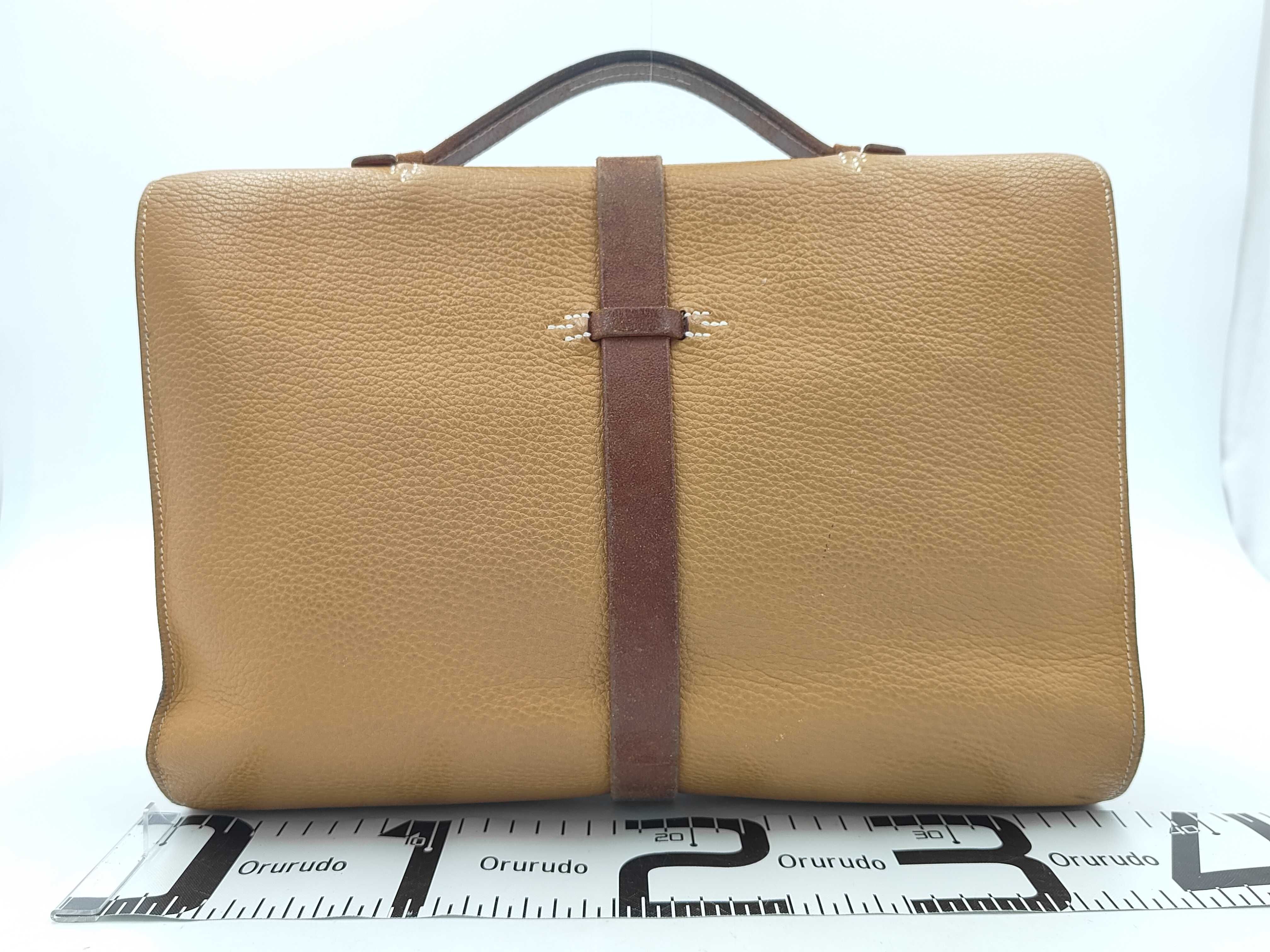Etrivière Document Fjord Beige x Brown Silver Hardware I: 2005 Handbag — view 2