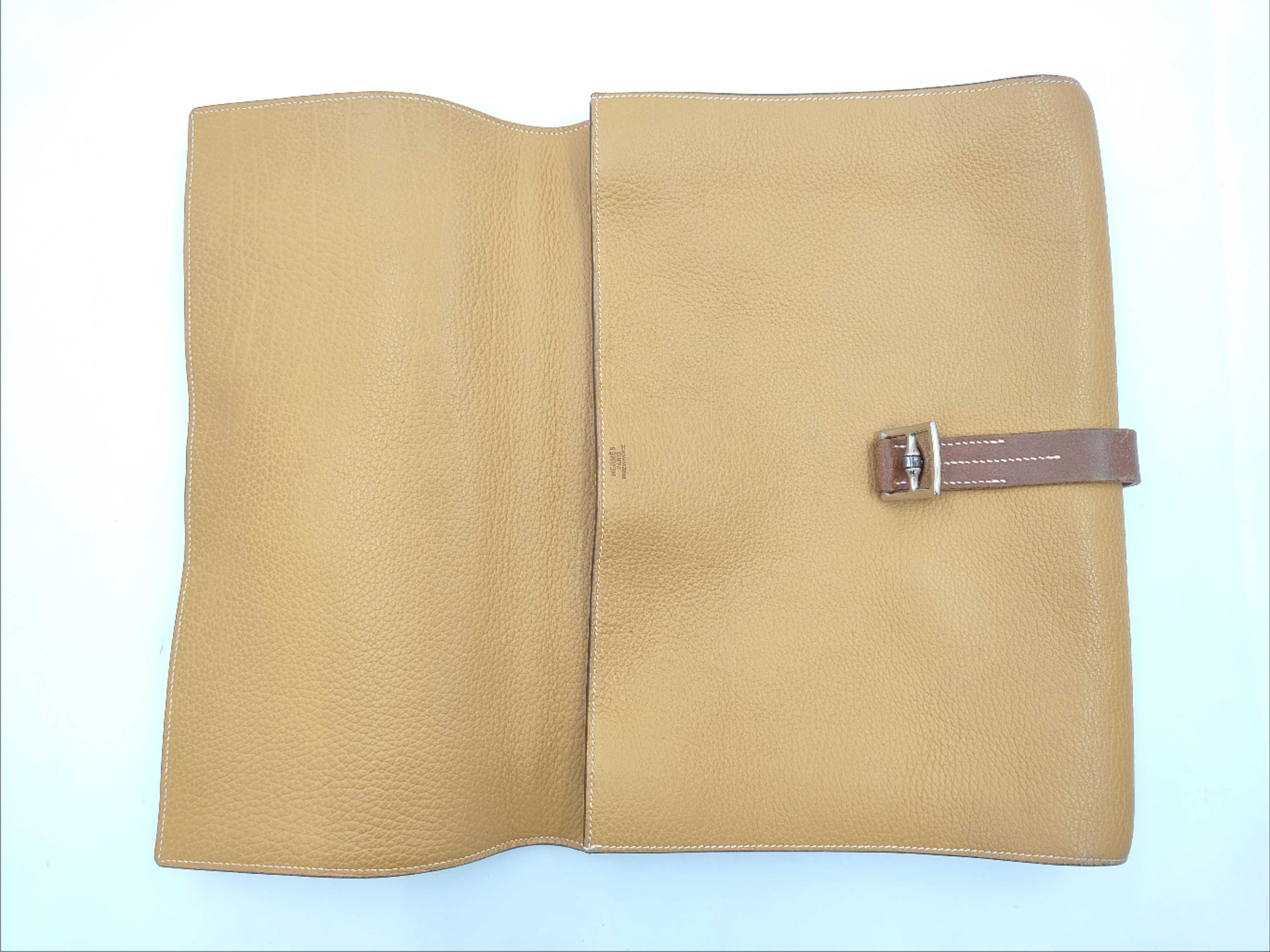 Etrivière Document Fjord Beige x Brown Silver Hardware I: 2005 Handbag — view 8