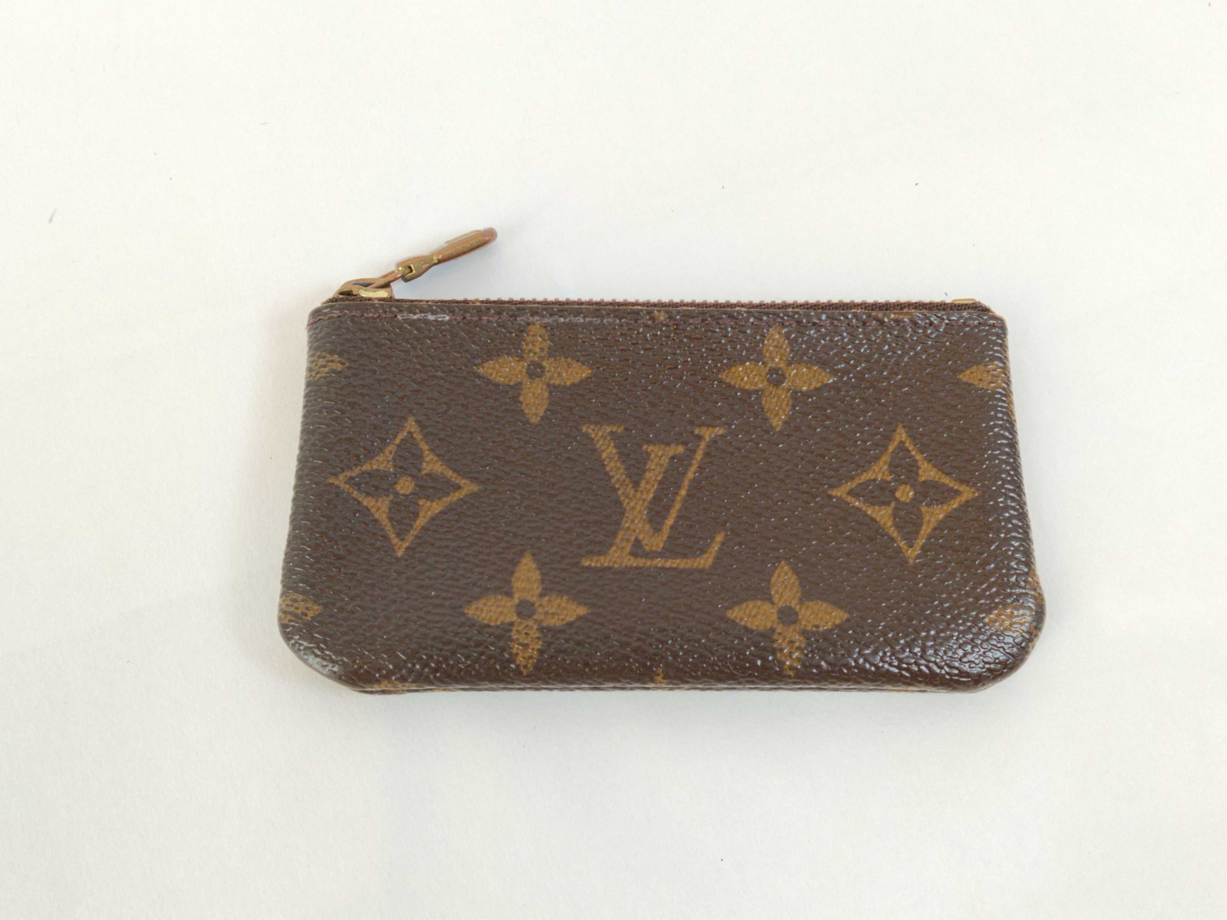 Monogram Louis Vuitton Pochette Clé Monogram M62650 Coin Case