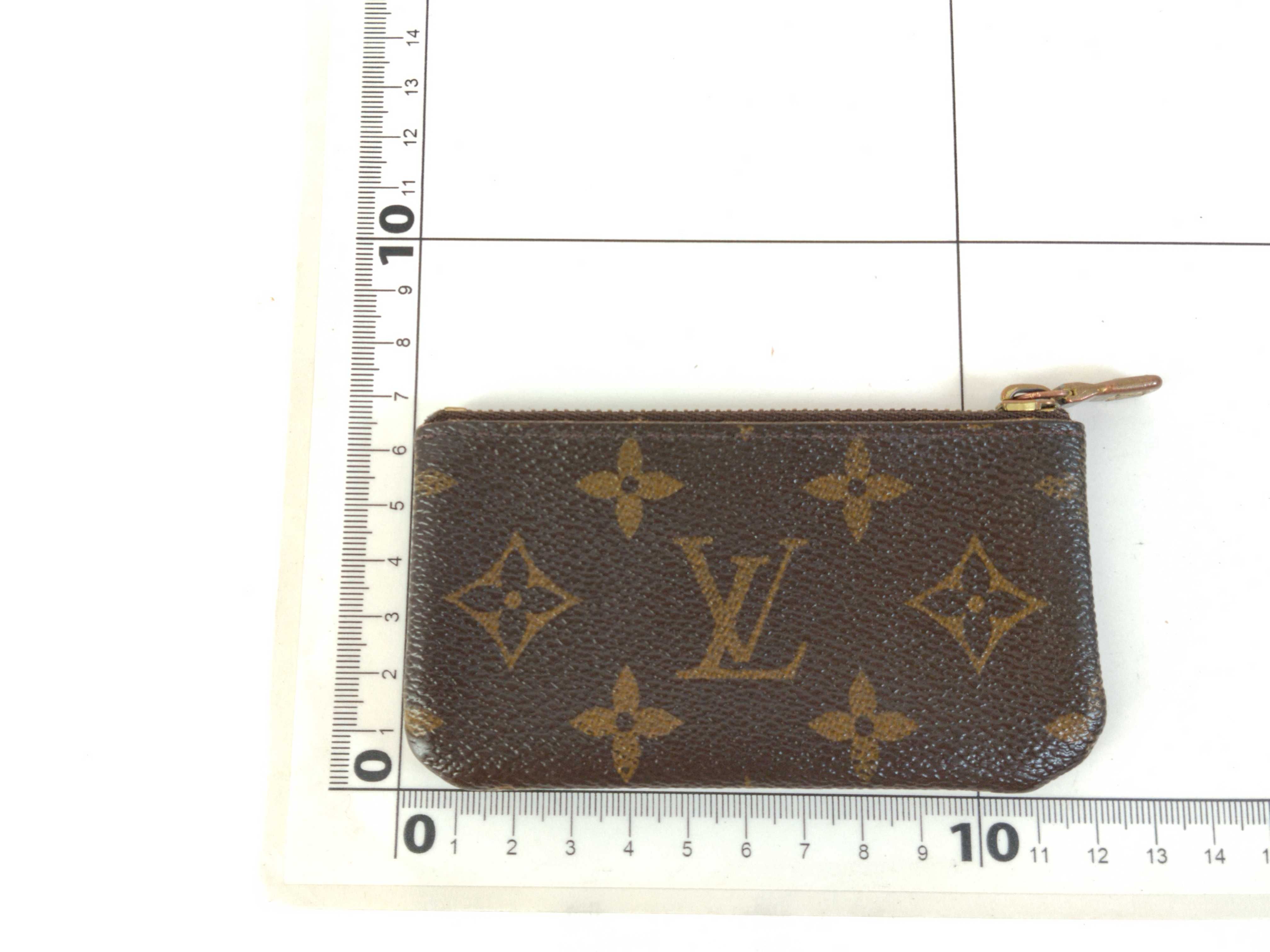 Monogram Louis Vuitton Pochette Clé Monogram M62650 Coin Case — view 2