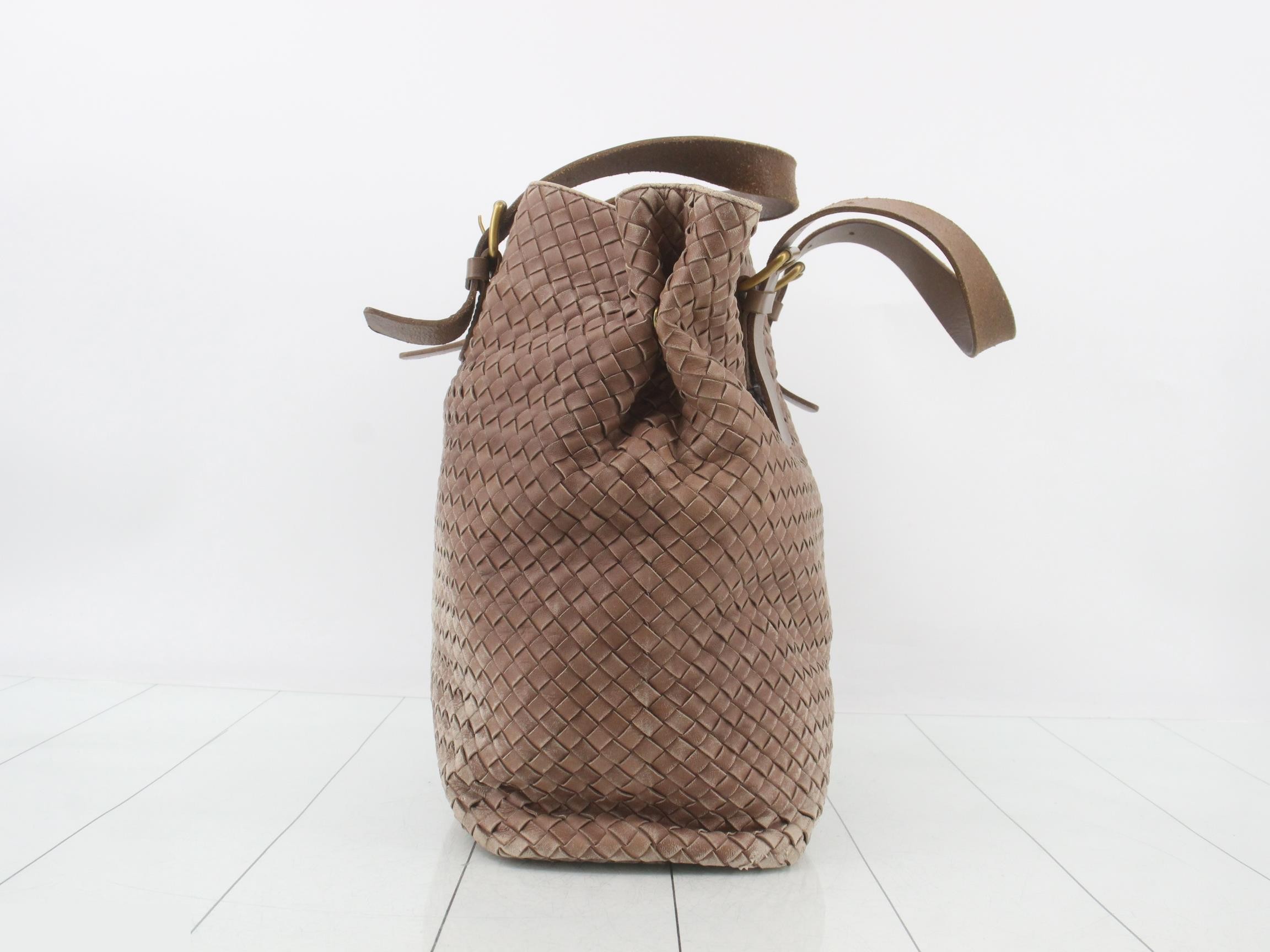 Intrecciato (bag) Leather tote bag — view 3