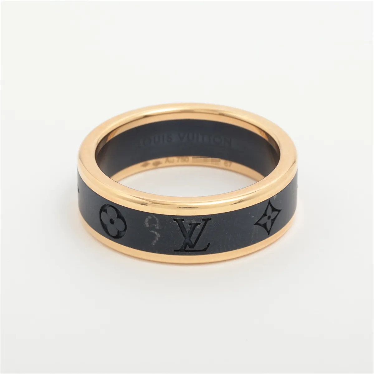 Les Gaston ring, 750 (yellow gold) x titanium, 8.7g, size 67, G78164, — view 2