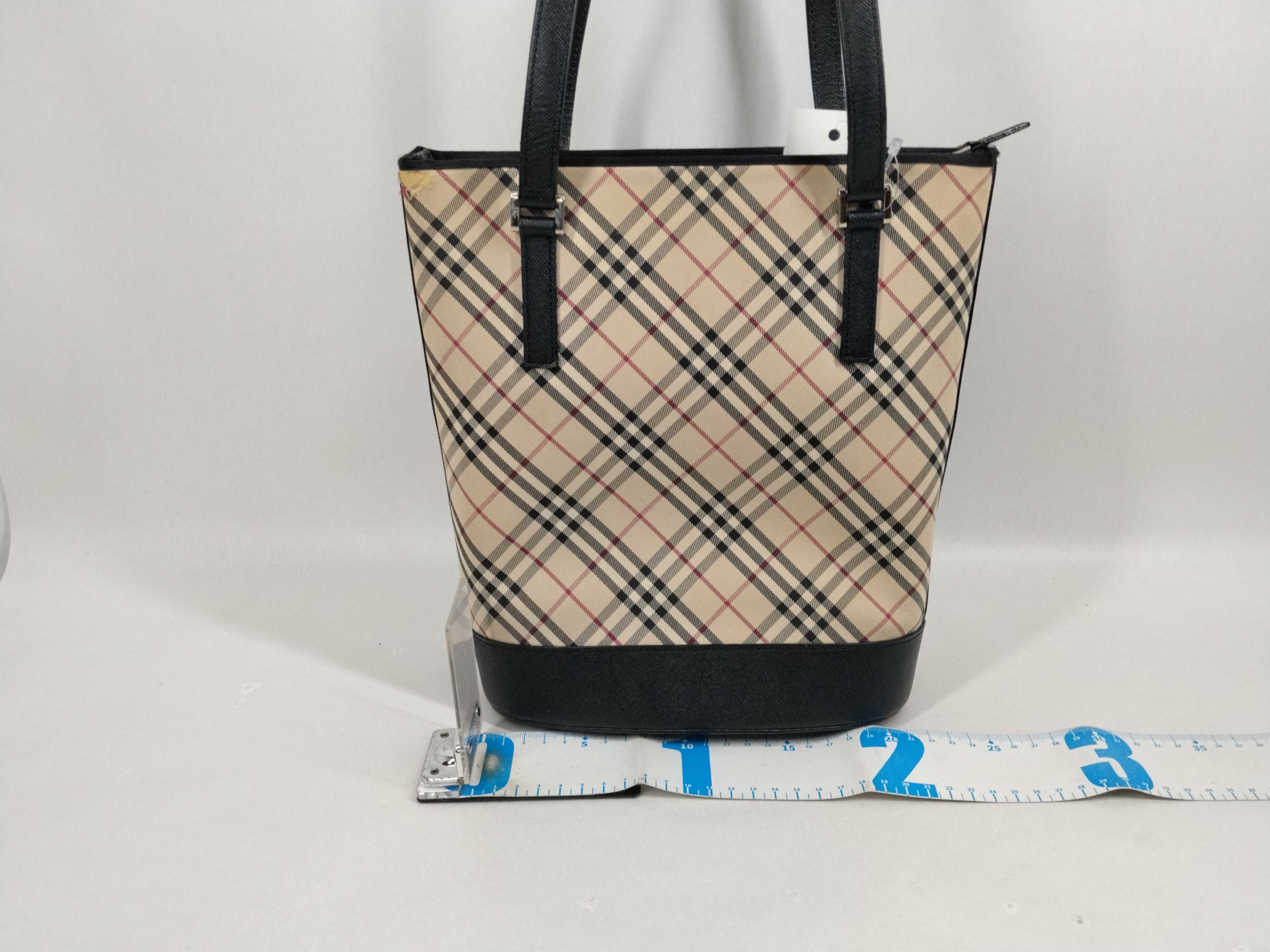Bucket Nova Check CP Tote Bag — view 2