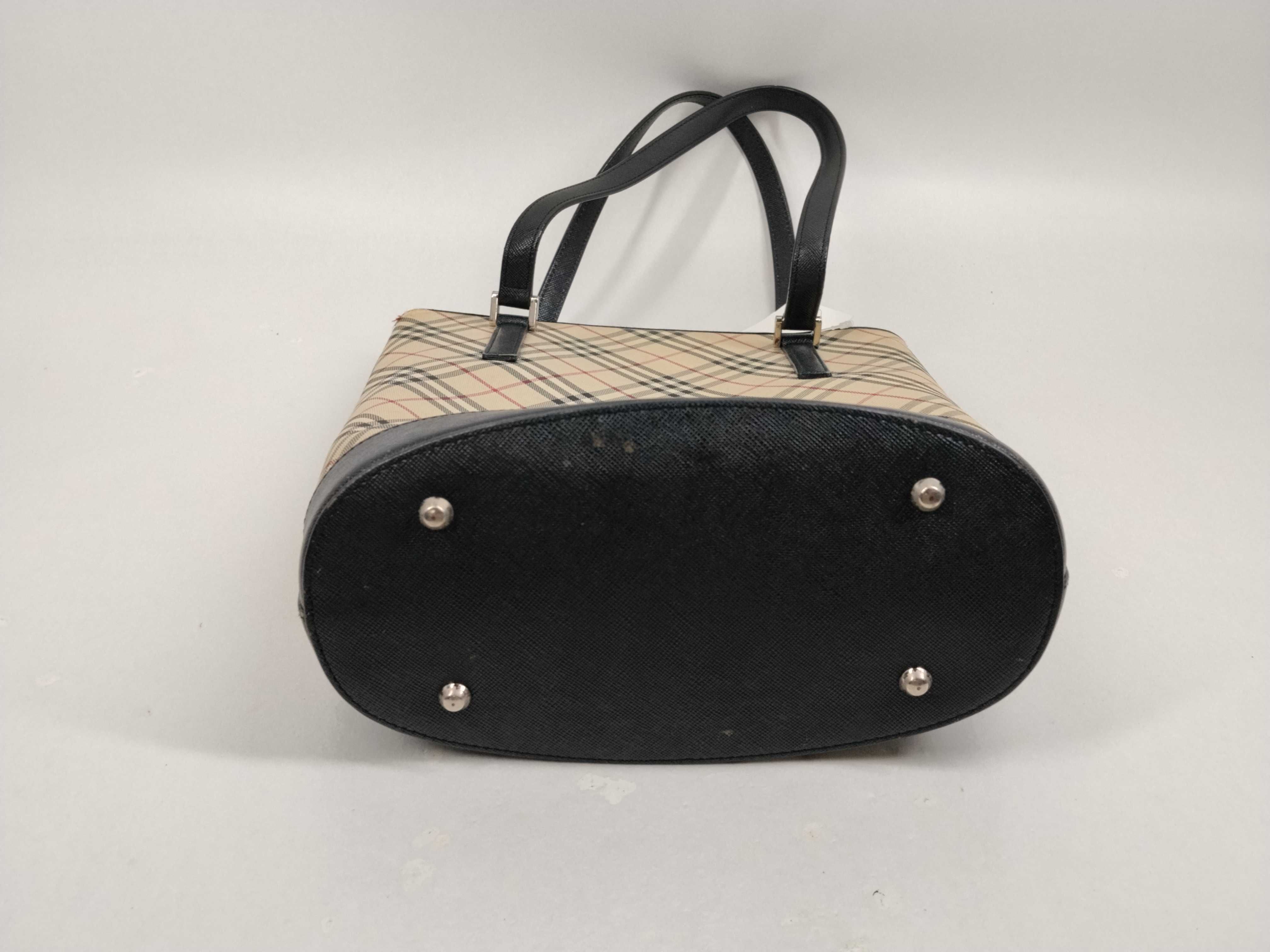 Bucket Nova Check CP Tote Bag — view 8