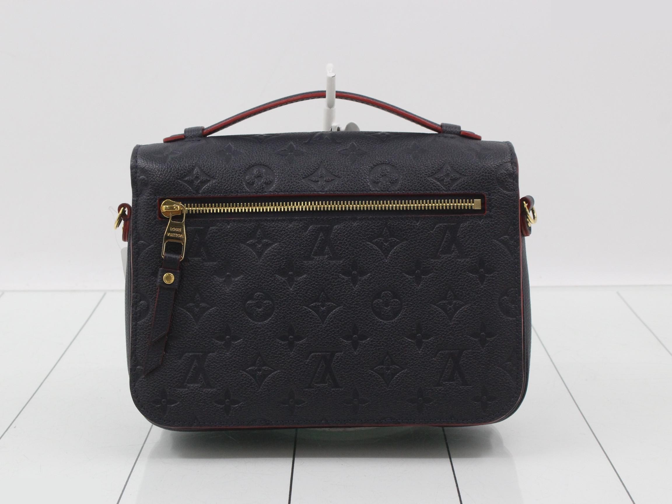 Pochette Métis MM Marine Rouge — view 2