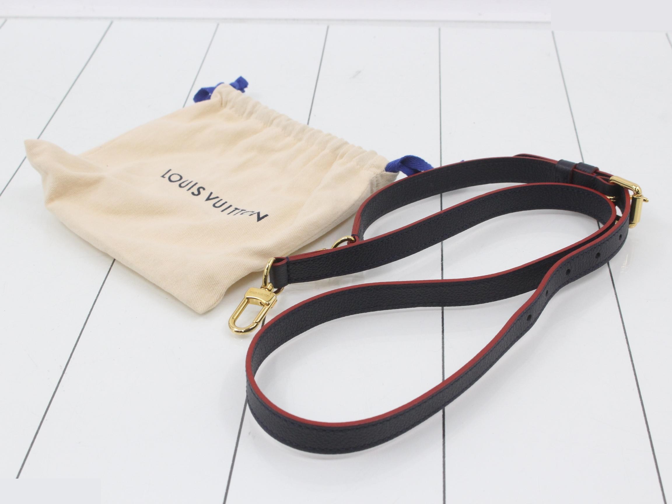 Pochette Métis MM Marine Rouge — view 7