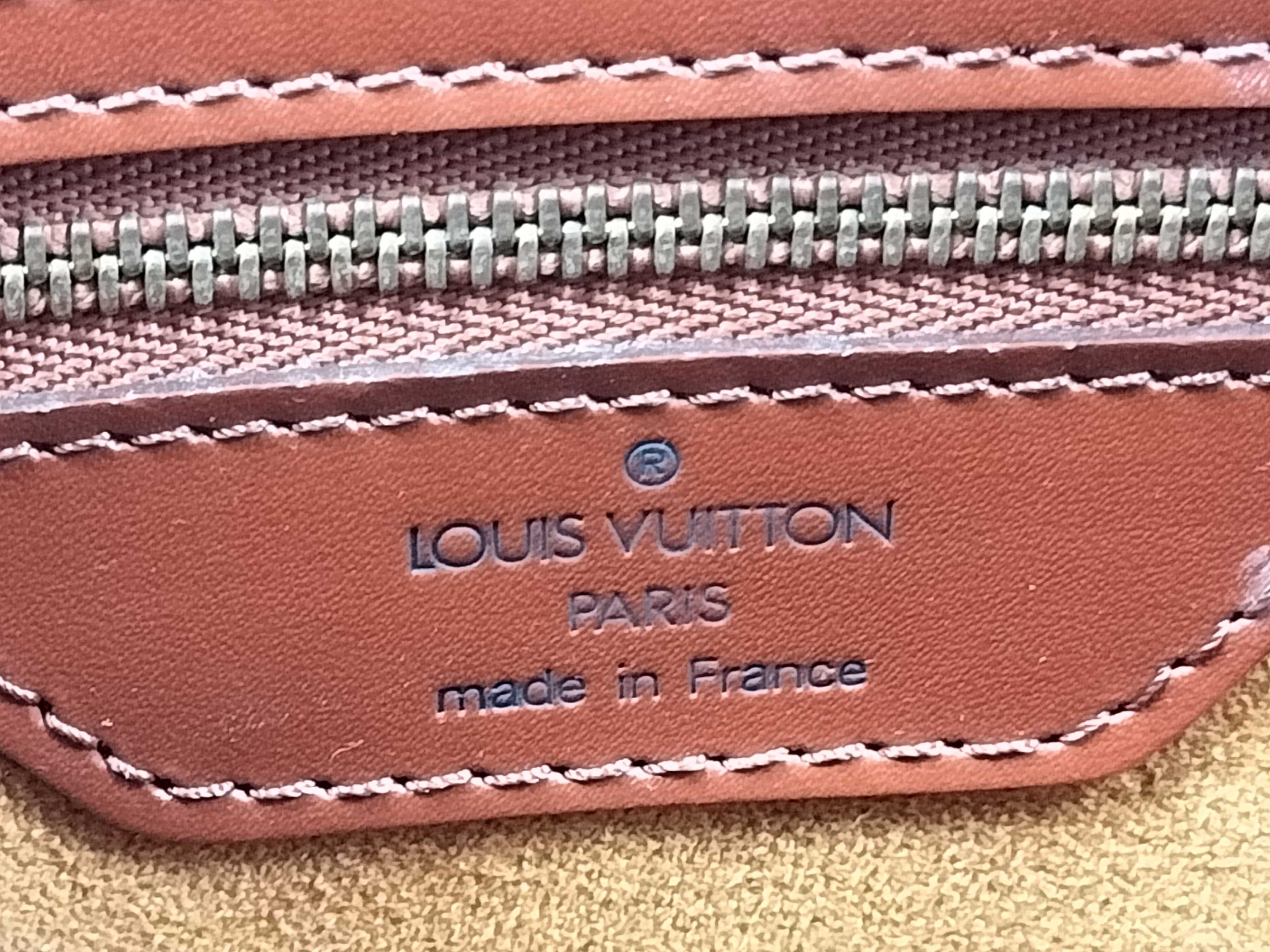Epi Saint Jacques Brown Shoulder Bag M52267 — view 13