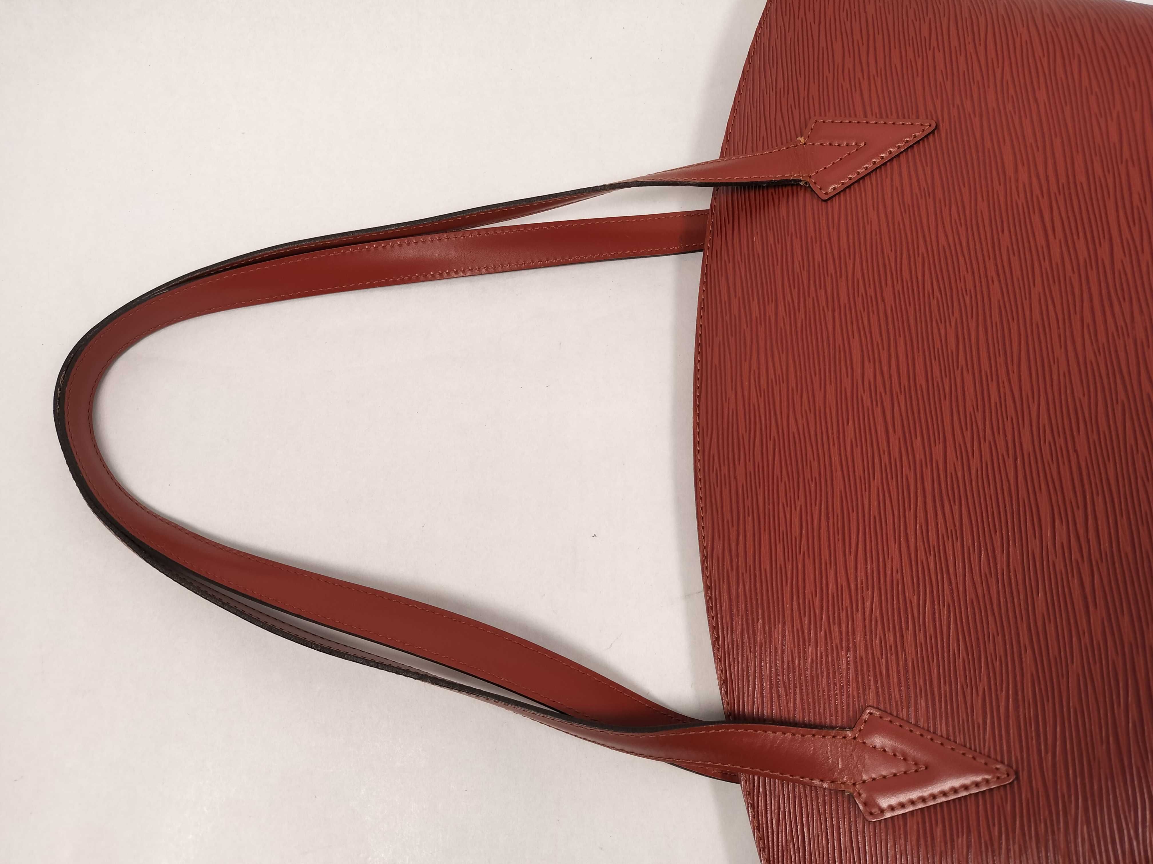 Epi Saint Jacques Brown Shoulder Bag M52267 — view 3