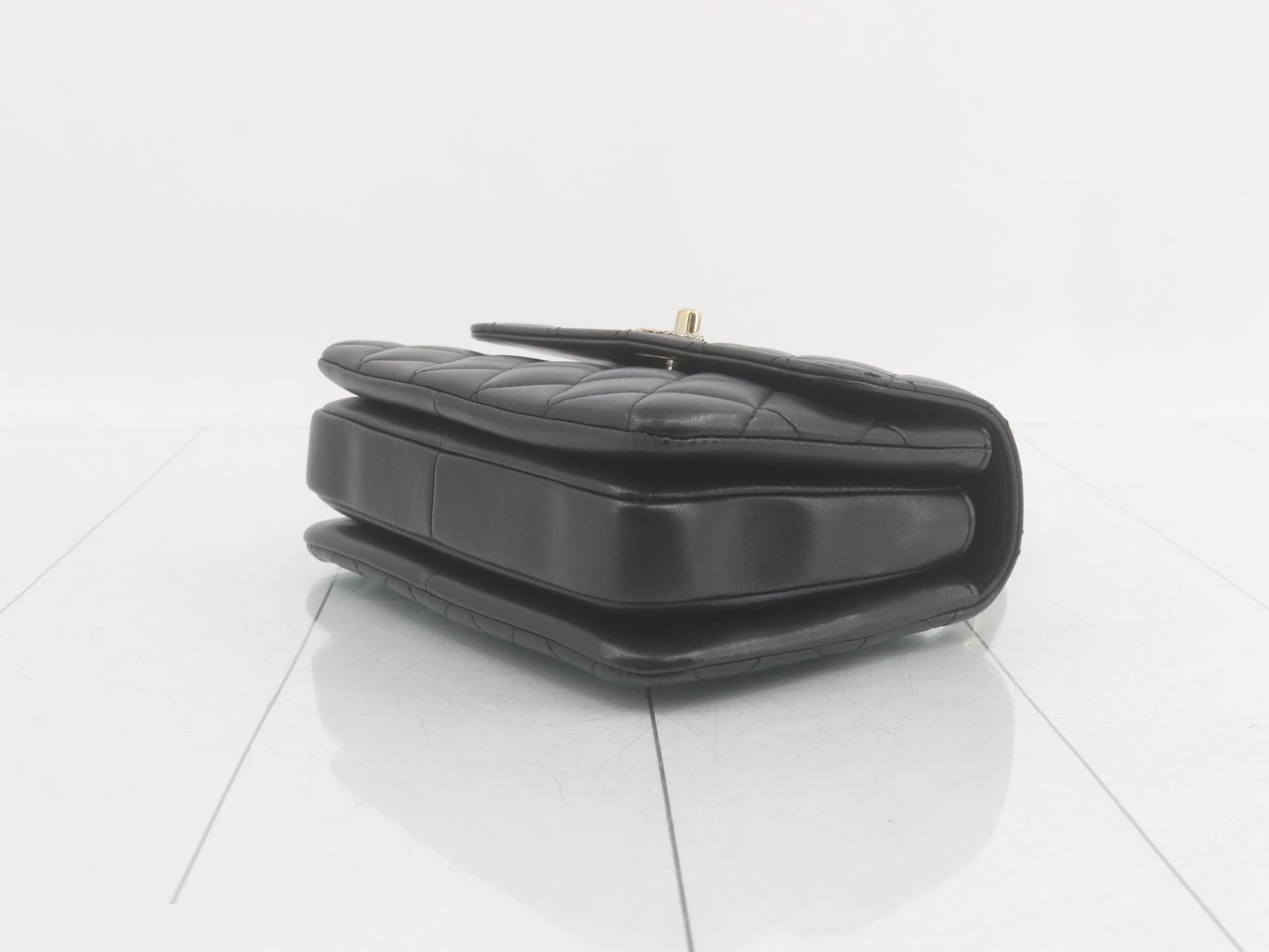 Trendy CC Top Handle Bag, Black — view 6