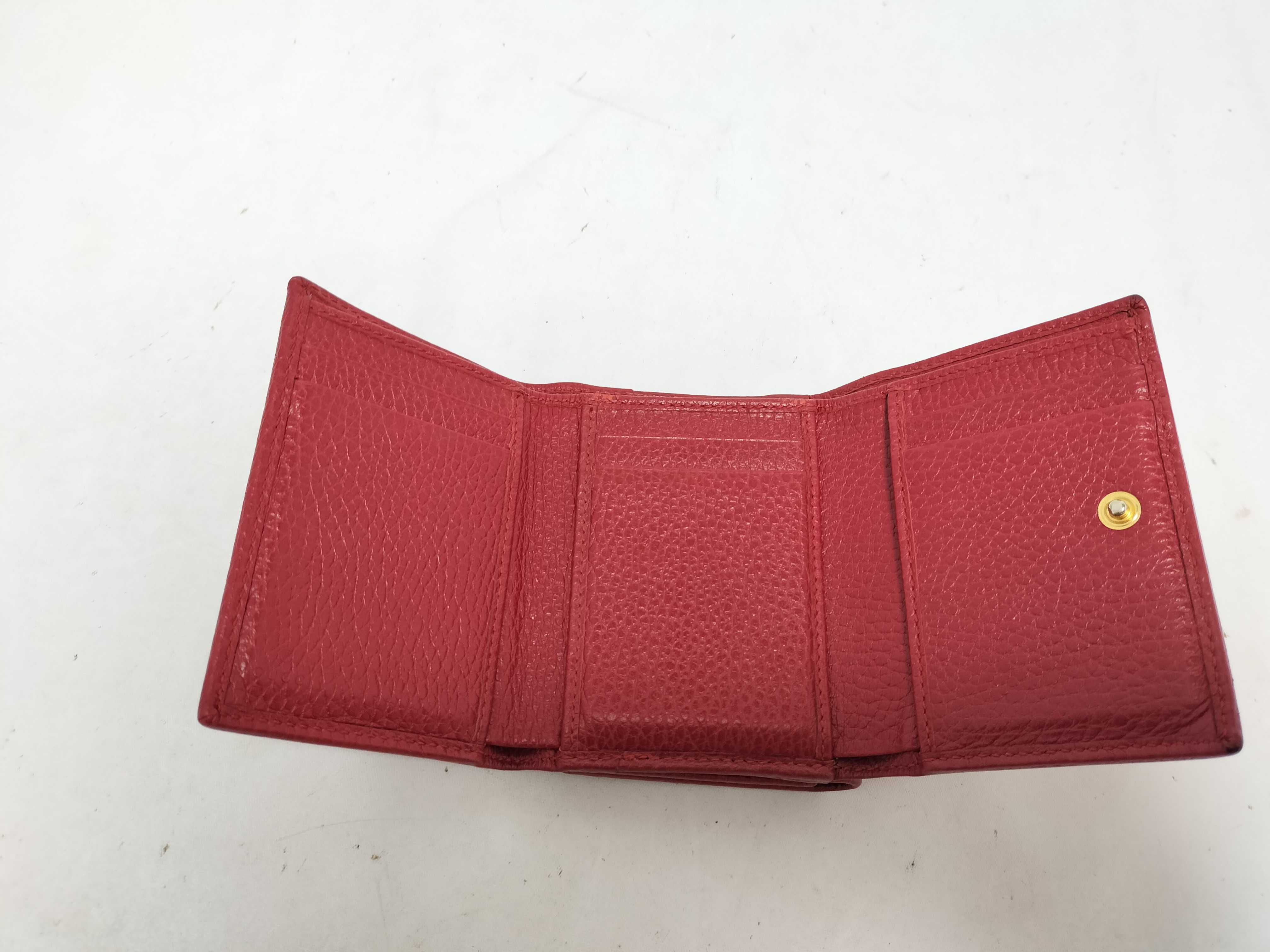 Tri-fold Wallet, Red — view 9