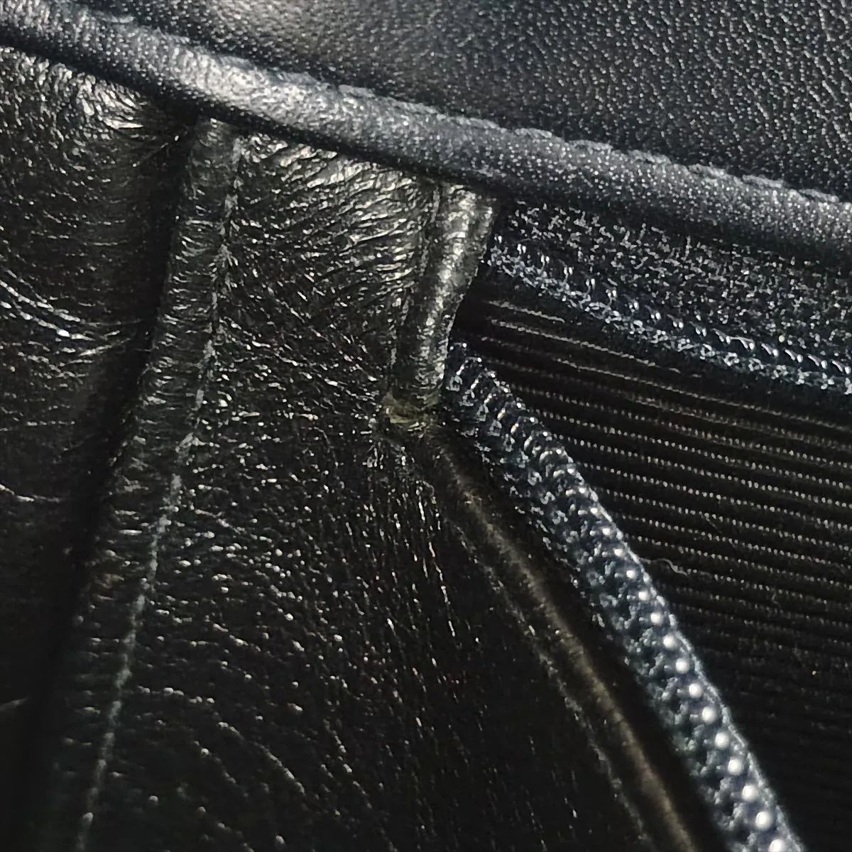 Coco Mark Leather Chain Tote Bag, Black with Gold Hardware, 3091525, Series 3 — view 13