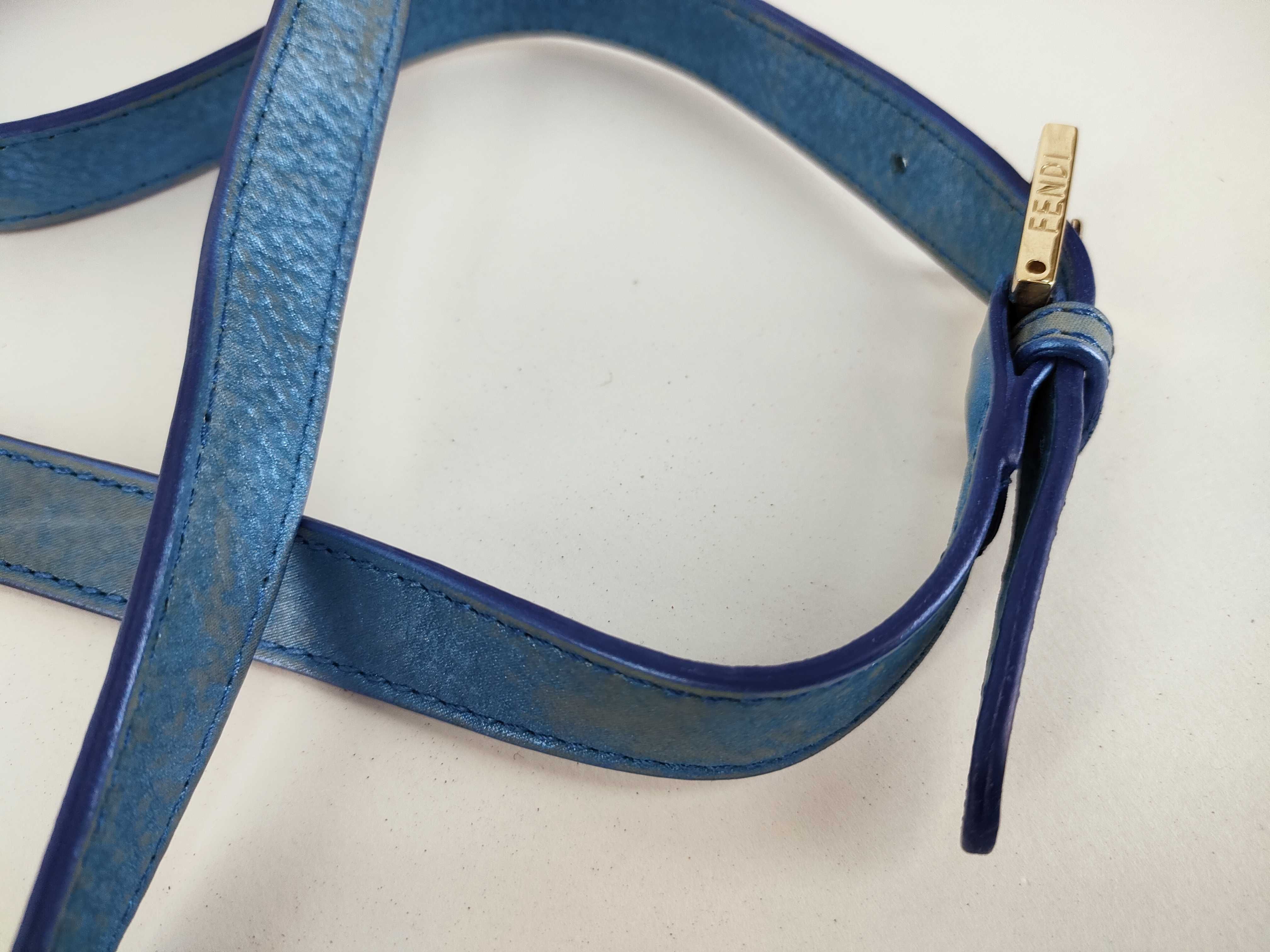 shoulder bag, blue shoulder bag — view 4