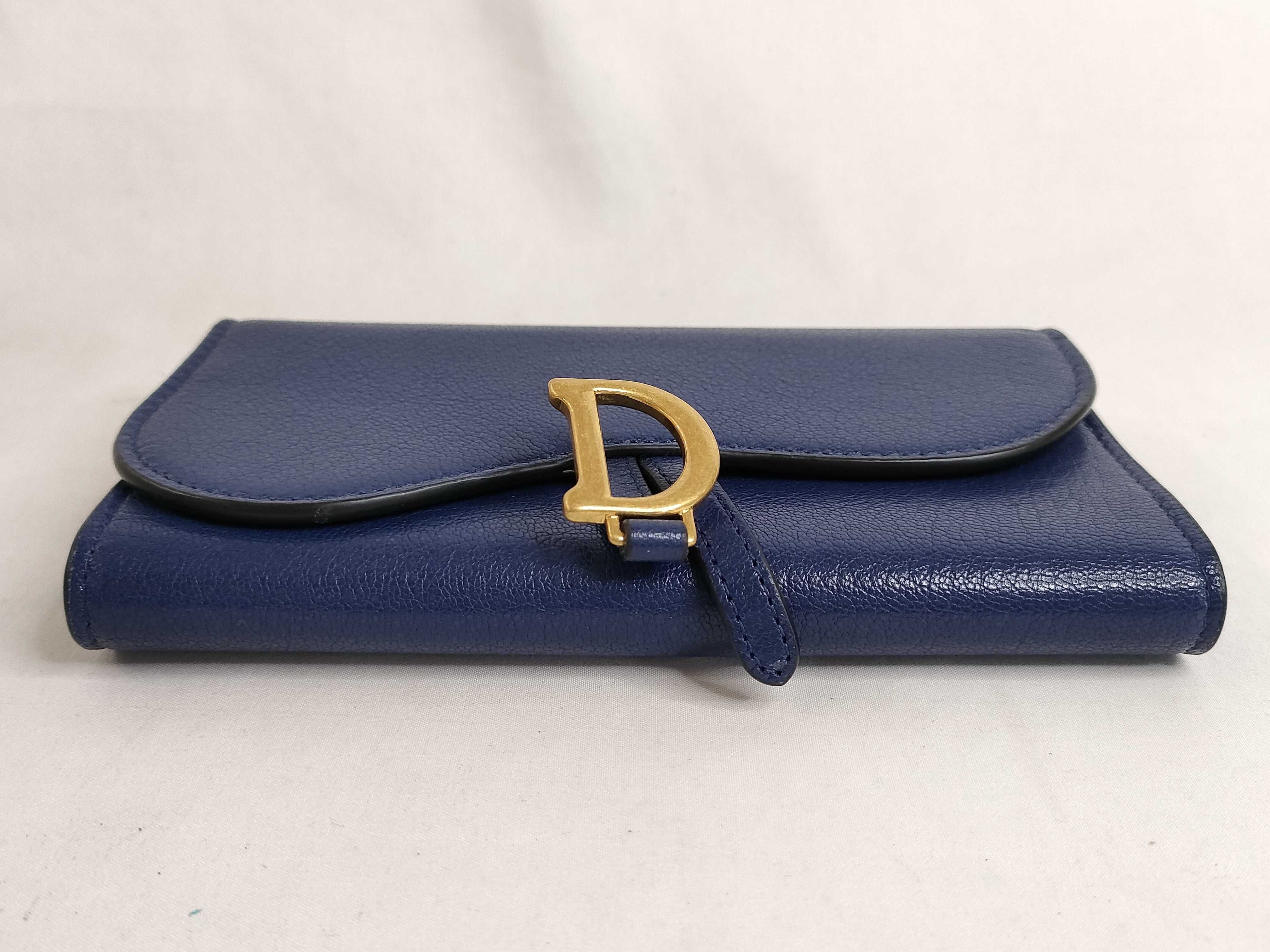 CHRISTIAN saddle long wallet 46-MA-0282 wallet — view 4