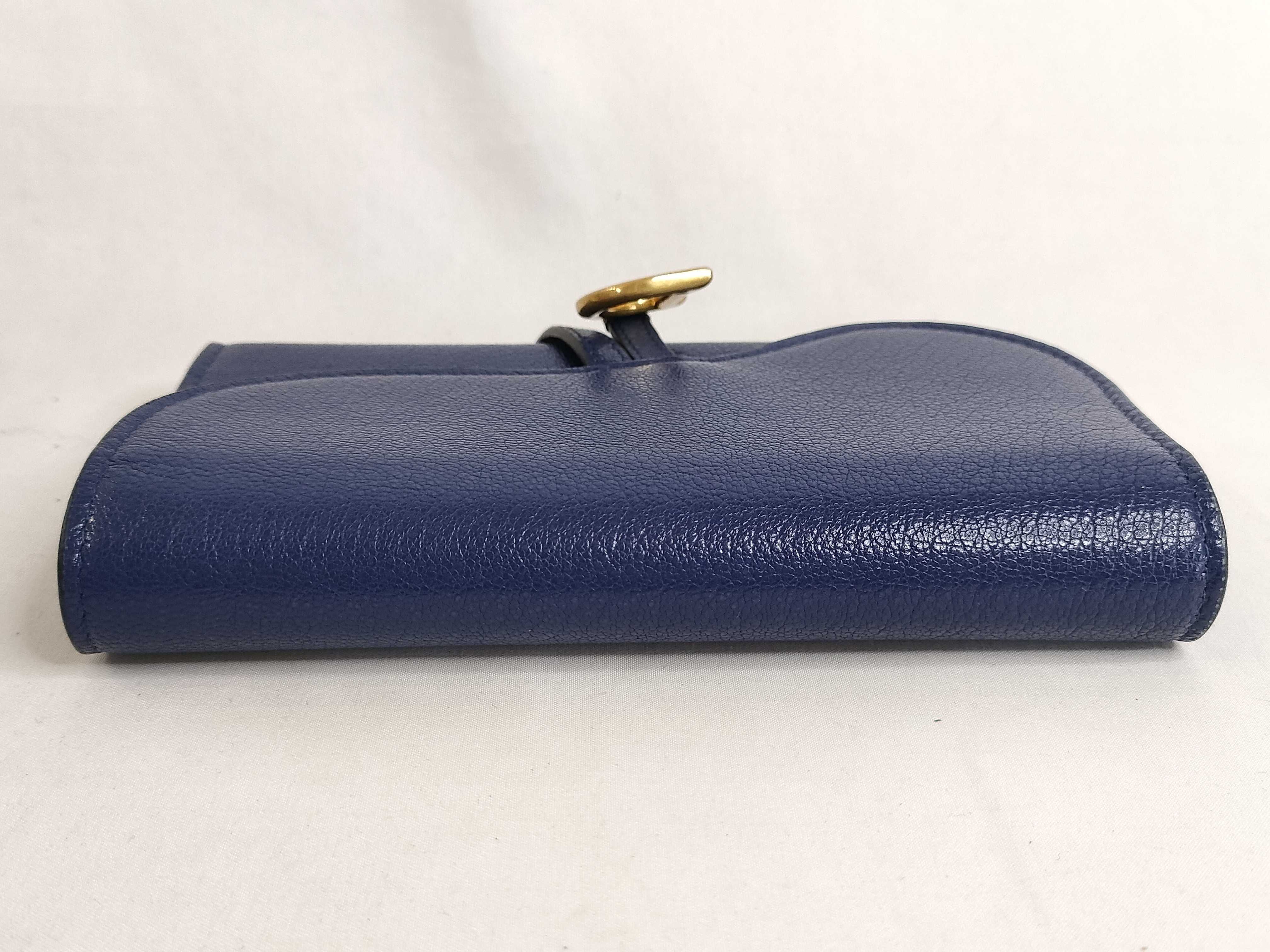 CHRISTIAN saddle long wallet 46-MA-0282 wallet — view 6