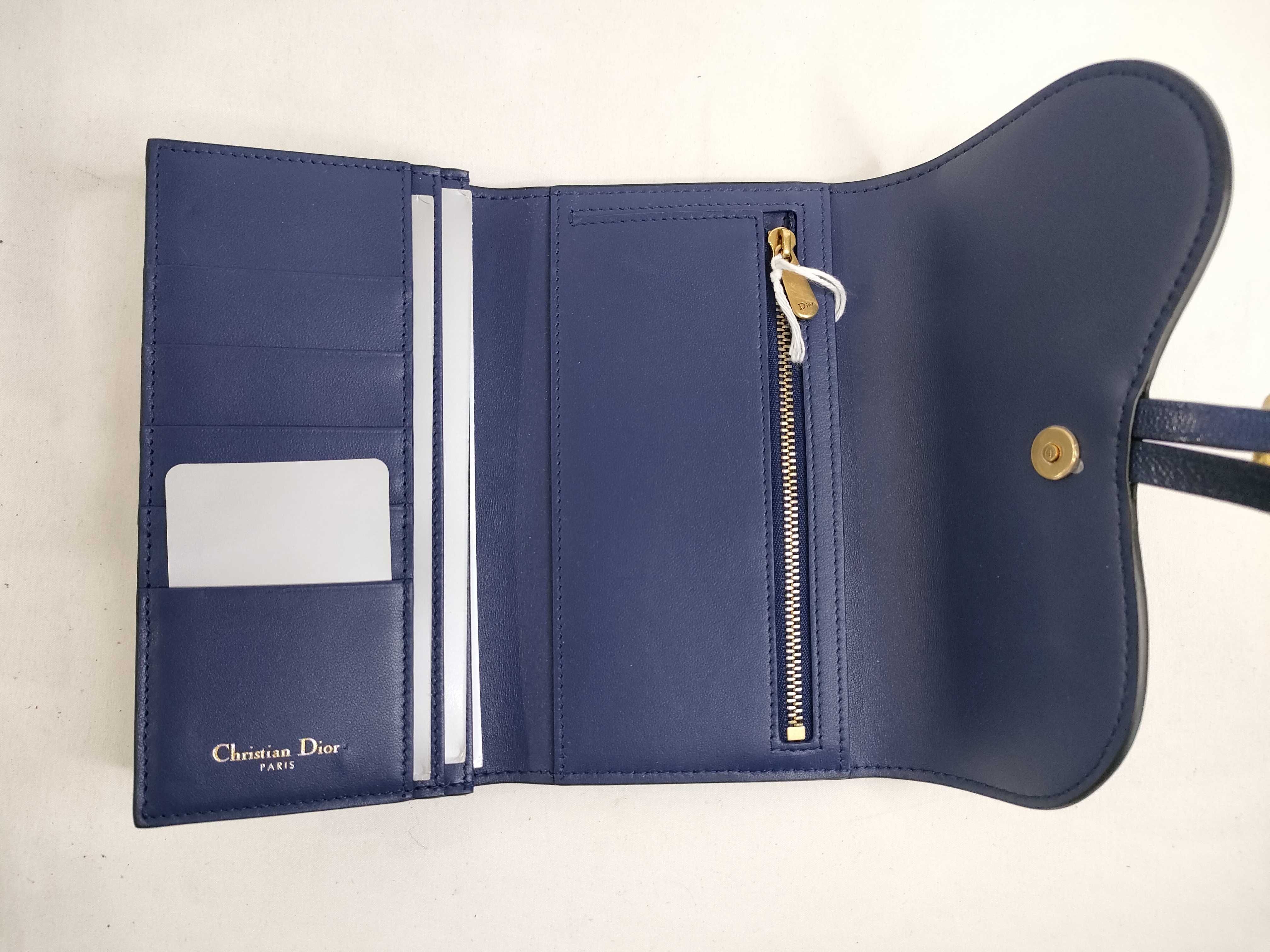 CHRISTIAN saddle long wallet 46-MA-0282 wallet — view 7