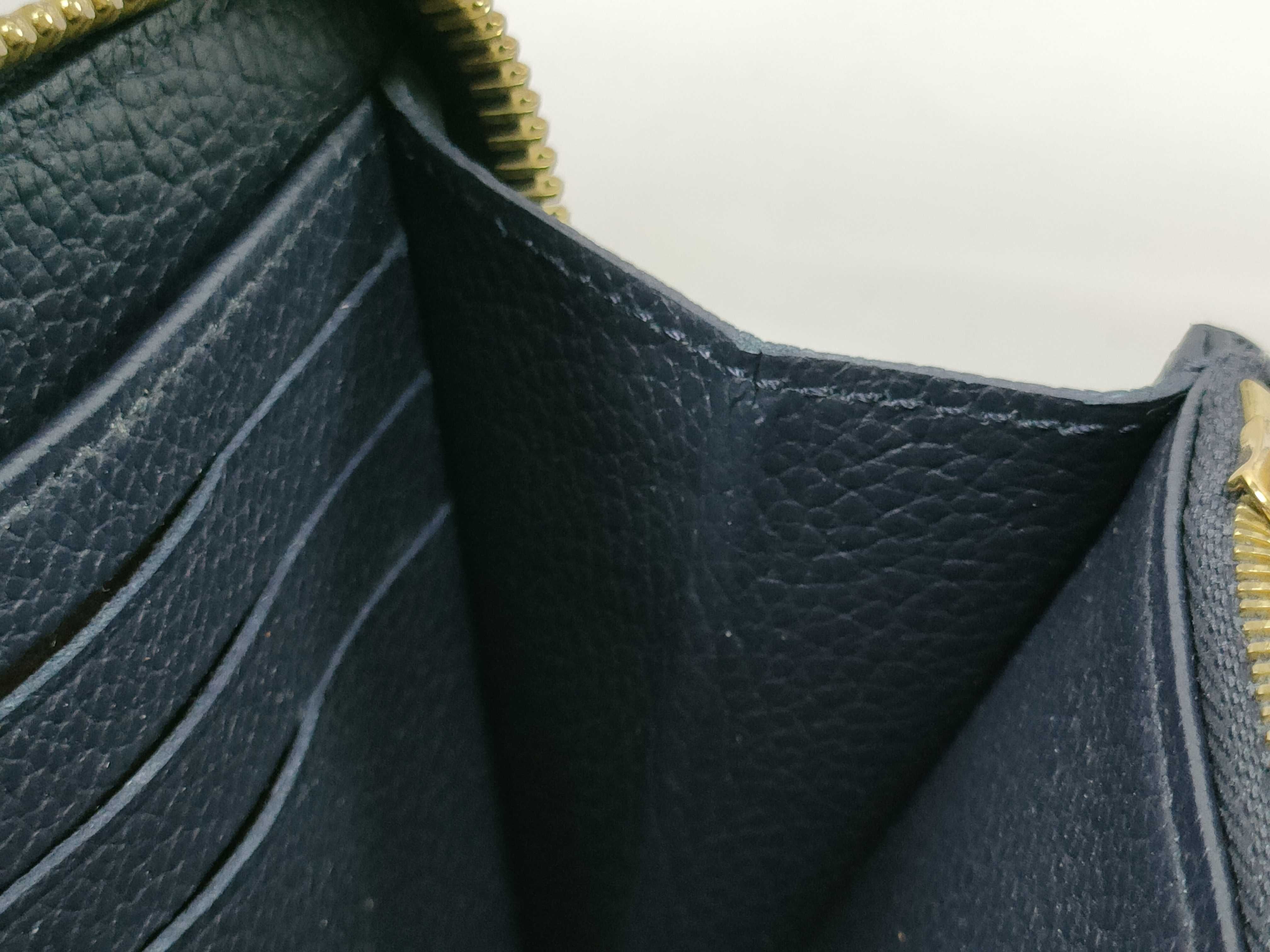Monogram Empreinte Louis Vuitton Empreinte Zippy Wallet Long Wallet Navy M62121 Wallet — view 12