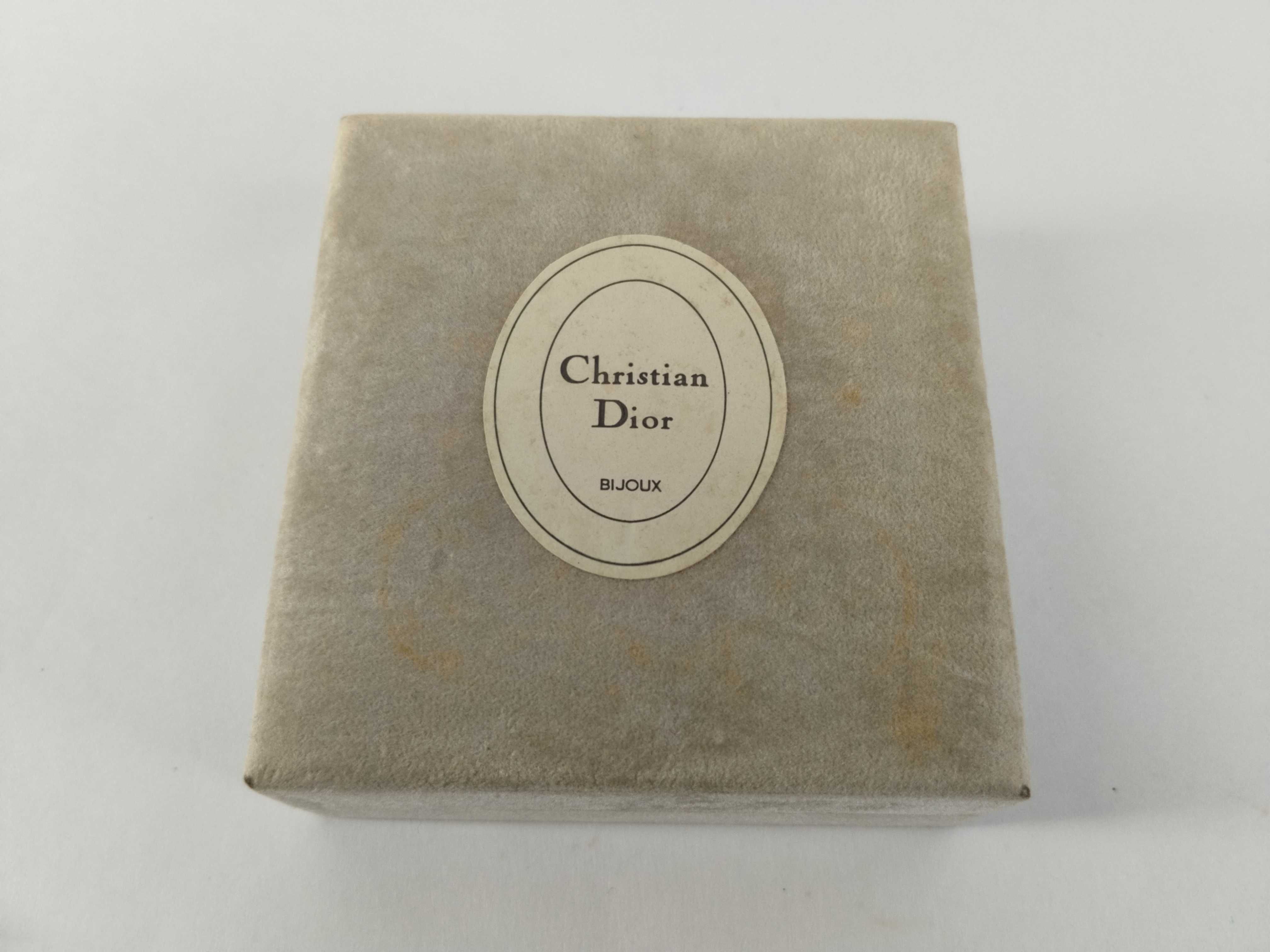 Circle Rhinestone Gold Earrings (with box) — view 11