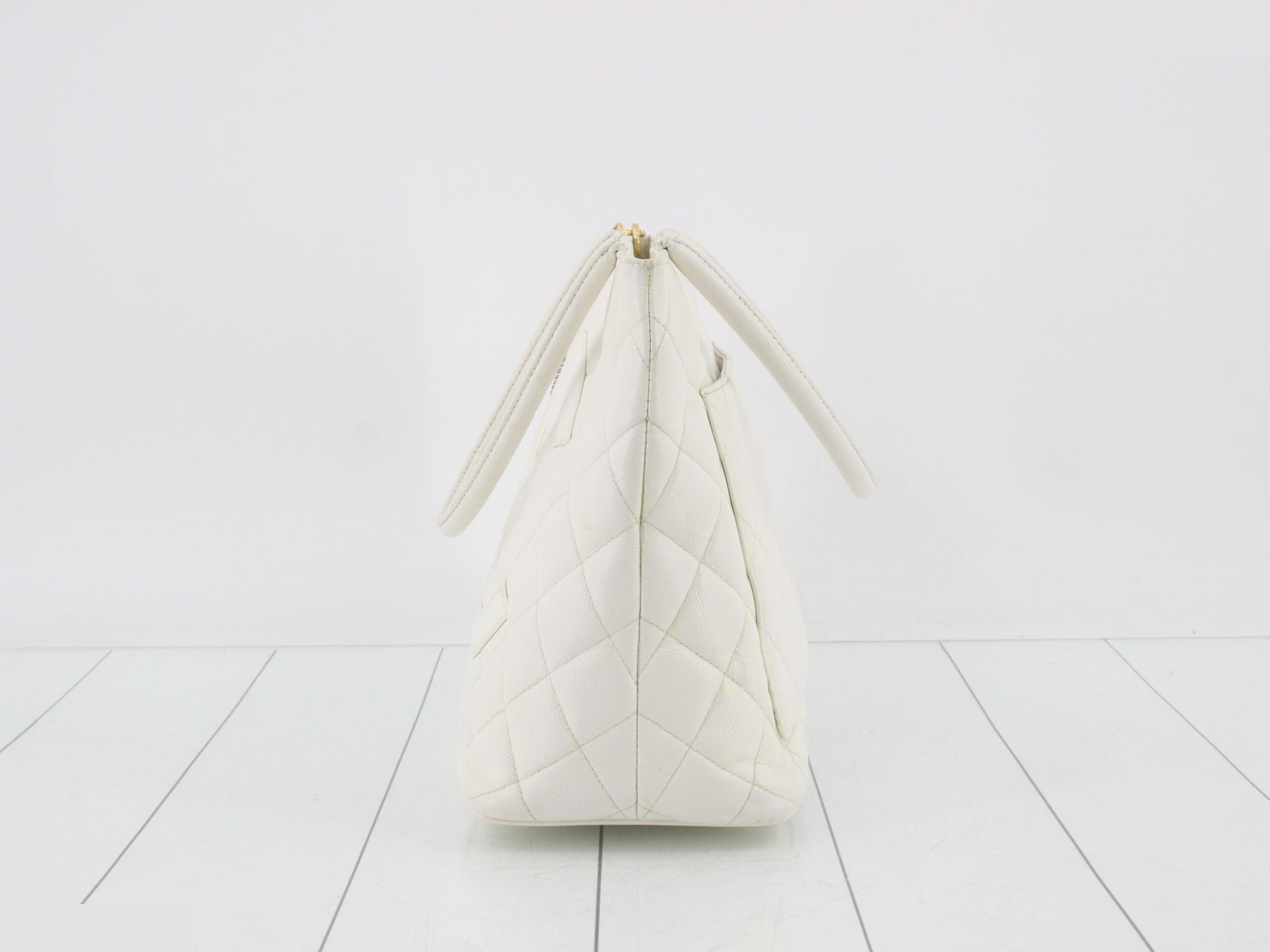 Reissue Tote Bag - Caviar Skin — view 3