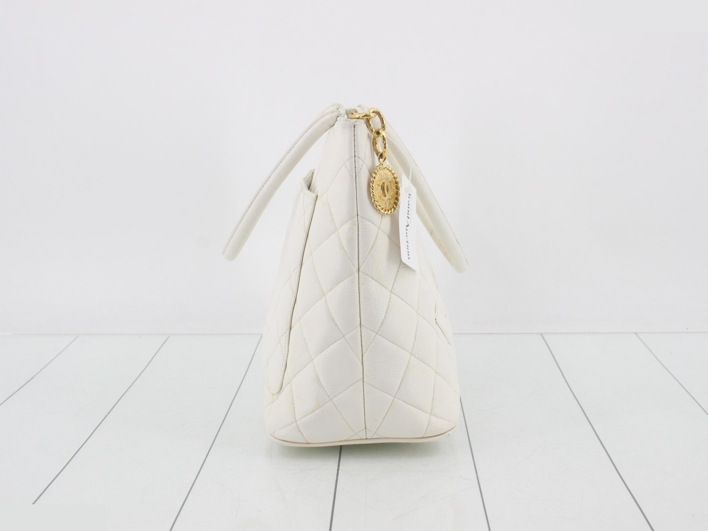 Reissue Tote Bag - Caviar Skin — view 4