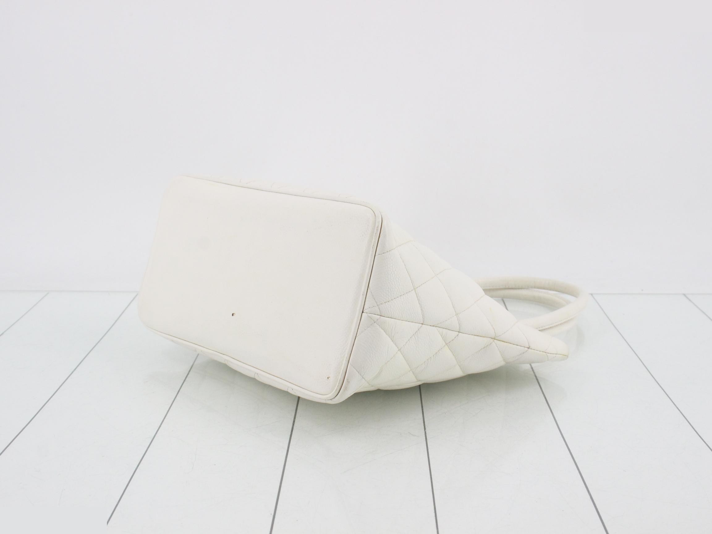 Reissue Tote Bag - Caviar Skin — view 6