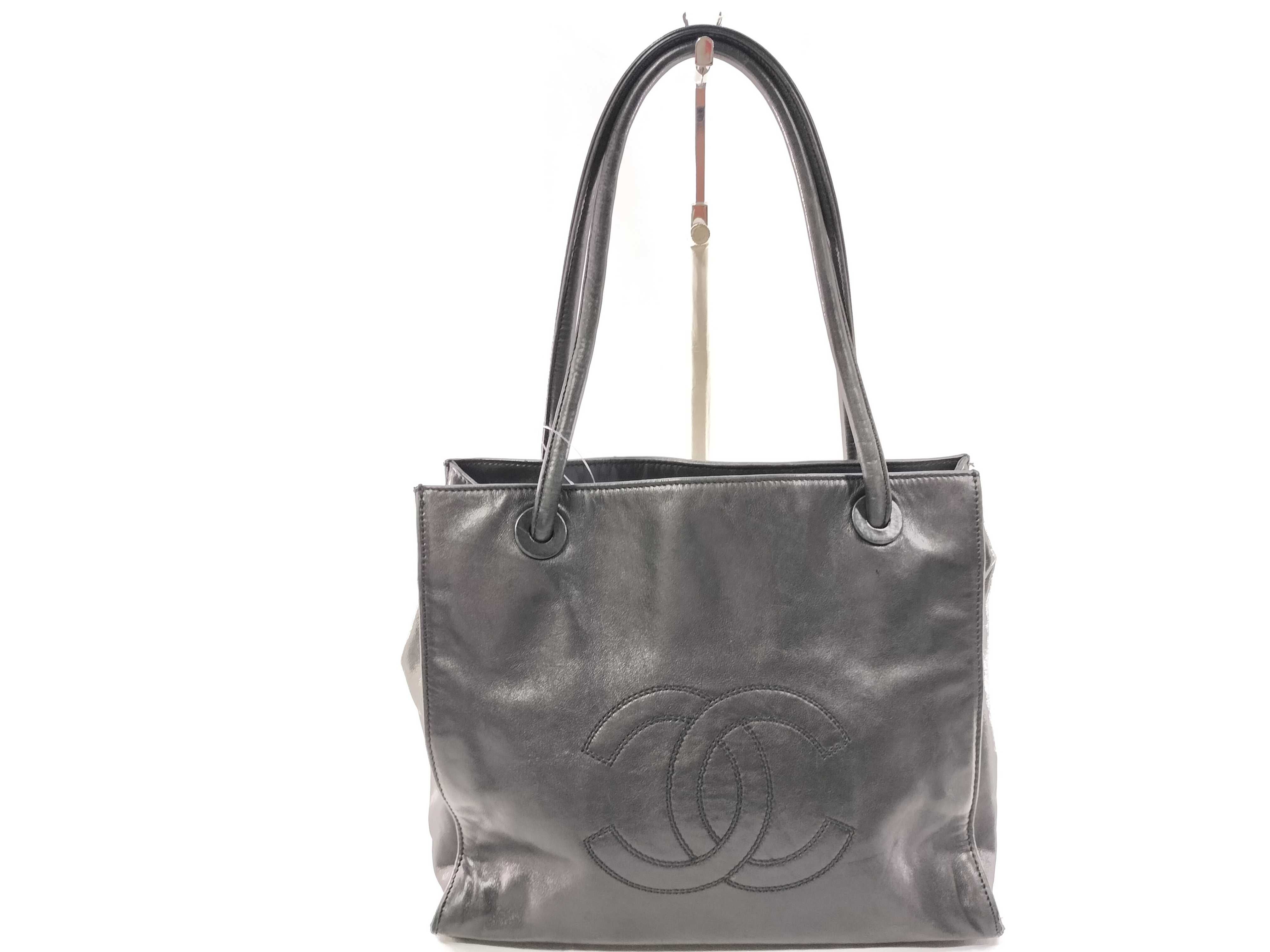 Calfskin Large Coco Tote Bag