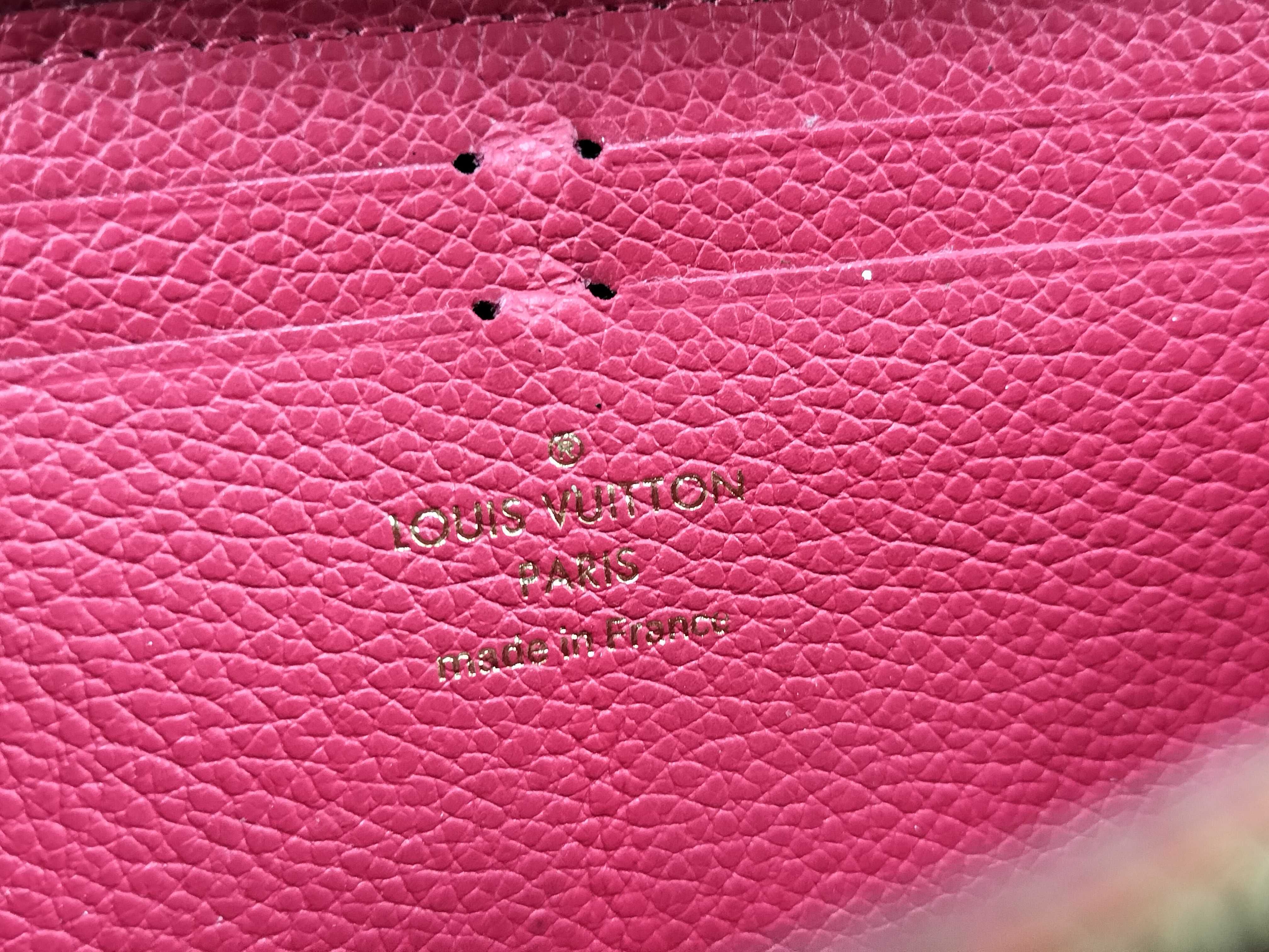 Monogram Emprene Louis Vuitton Clemence Monogram Emprene Wallet — view 13