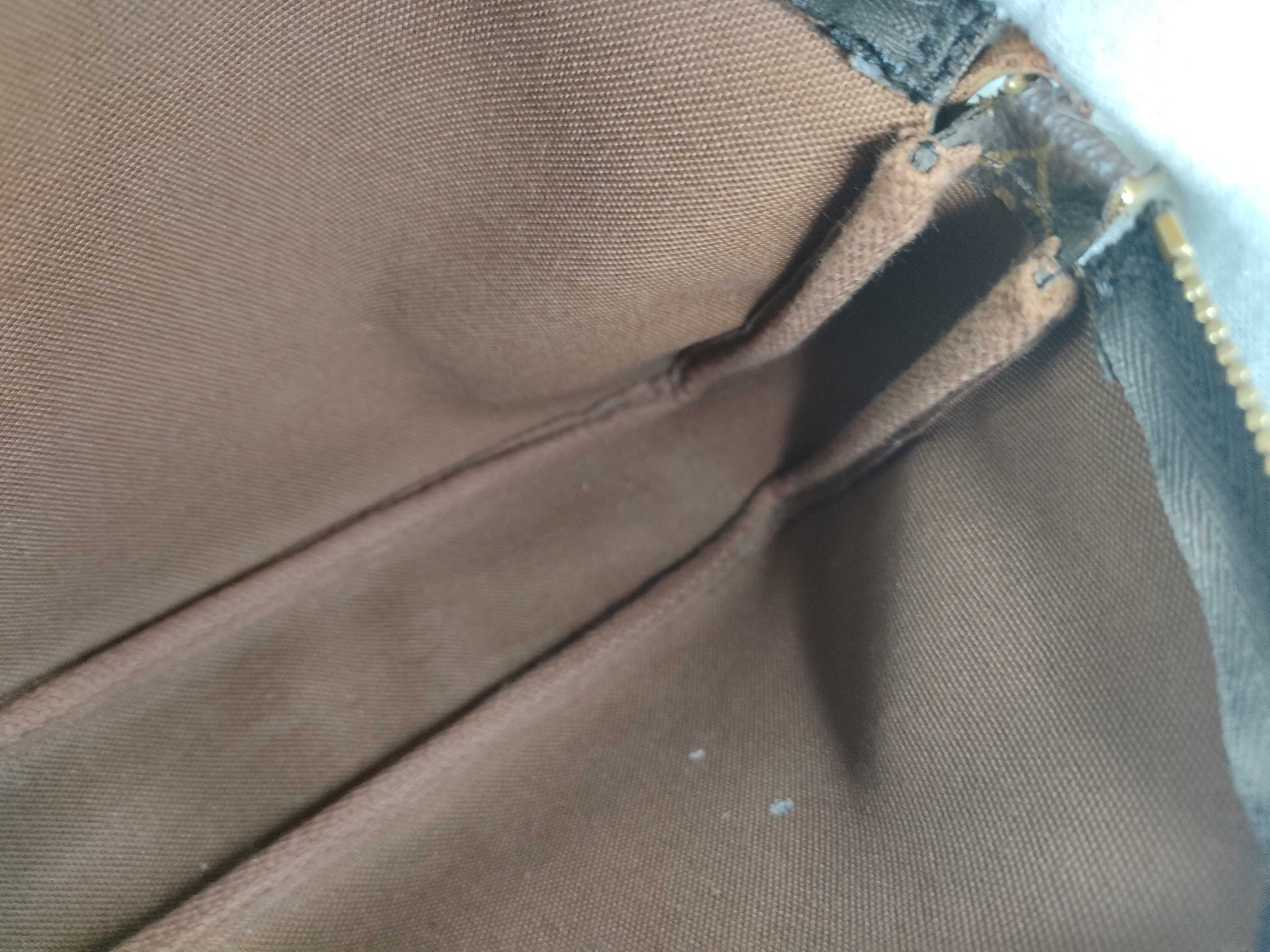 Monogram Pochette Accessoires M51980 SL0979 Brown Handbag — view 11