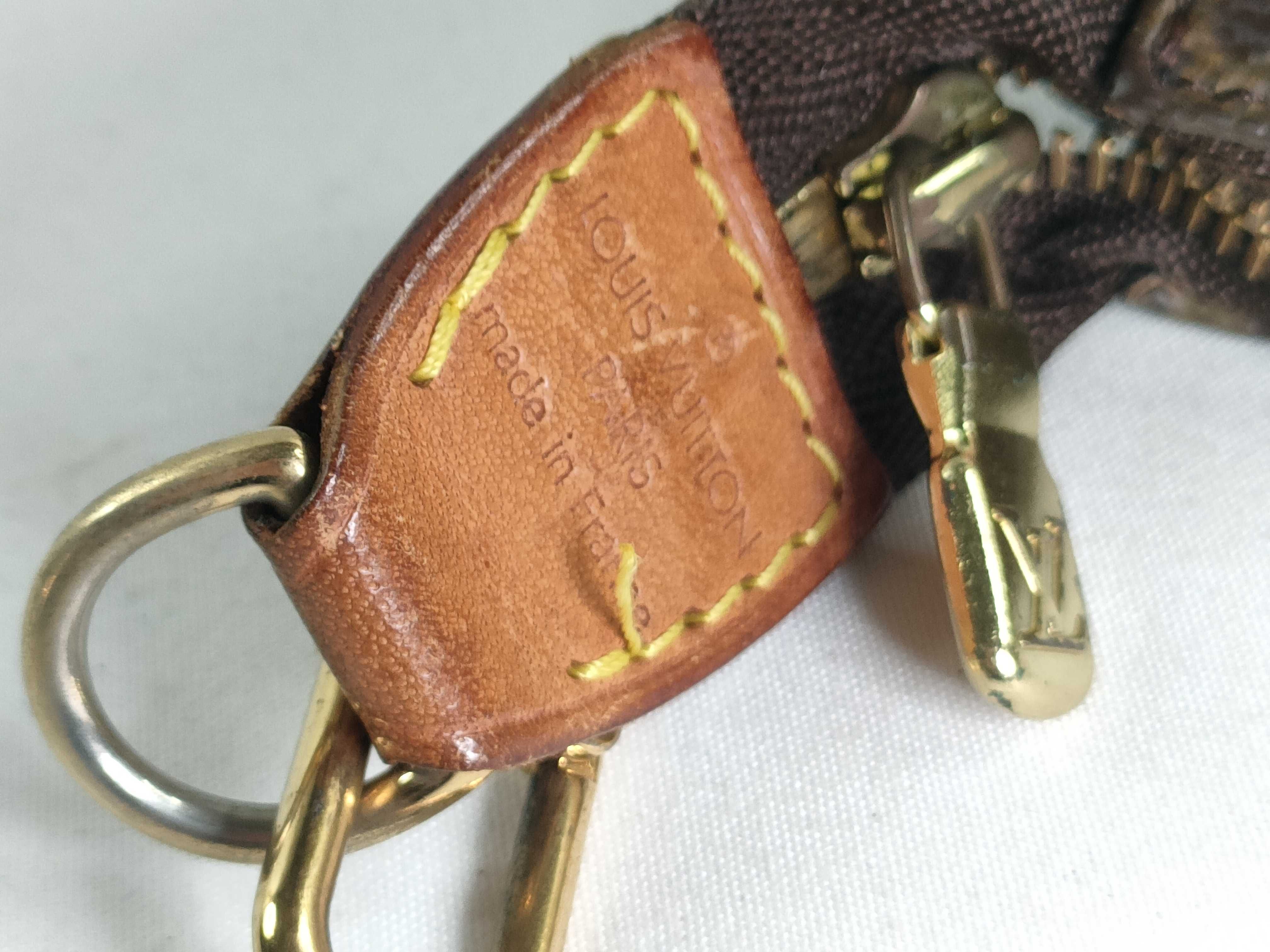Monogram Pochette Accessoires M51980 SL0979 Brown Handbag — view 12