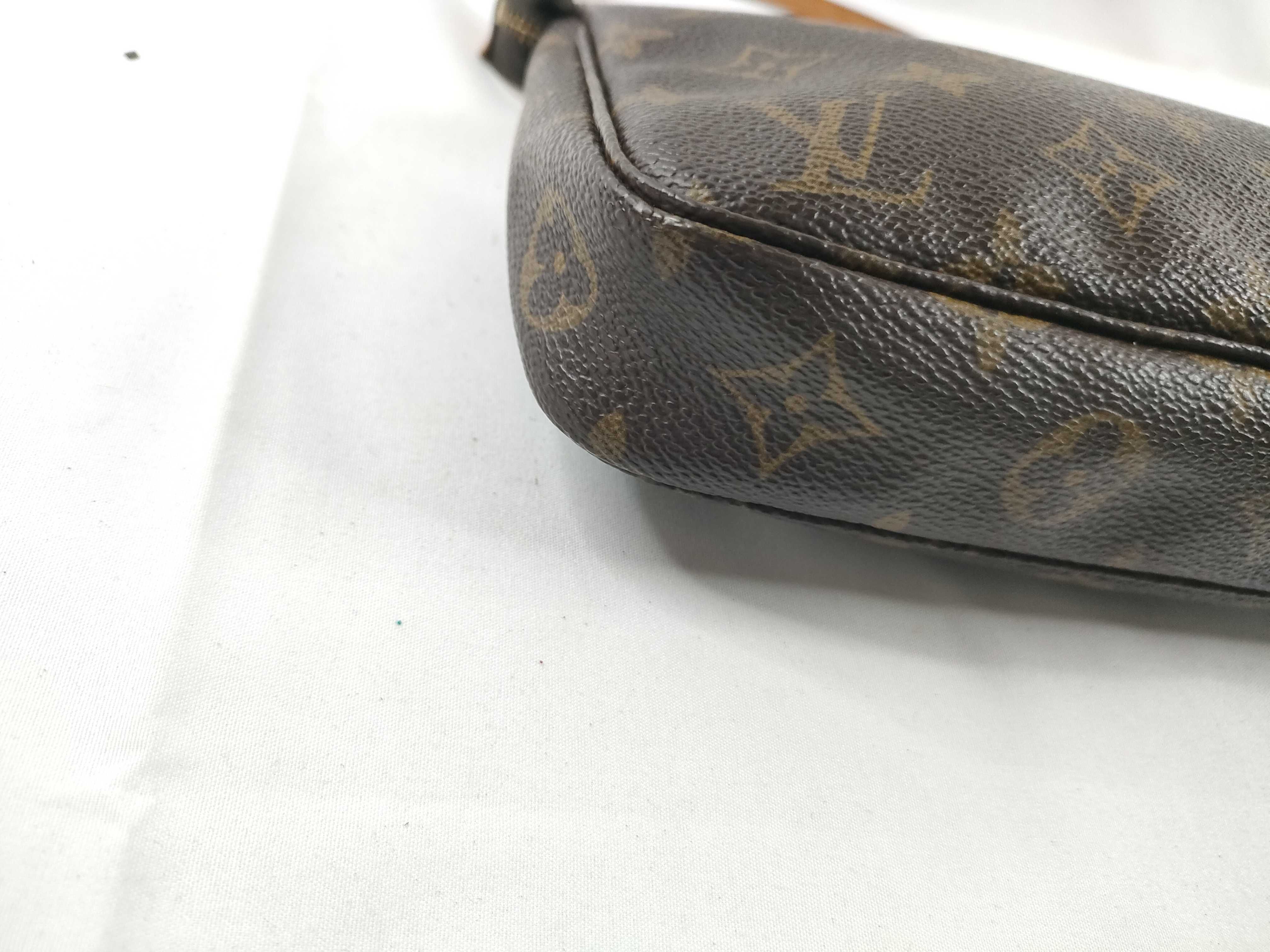 Monogram Pochette Accessoires M51980 SL0979 Brown Handbag — view 3