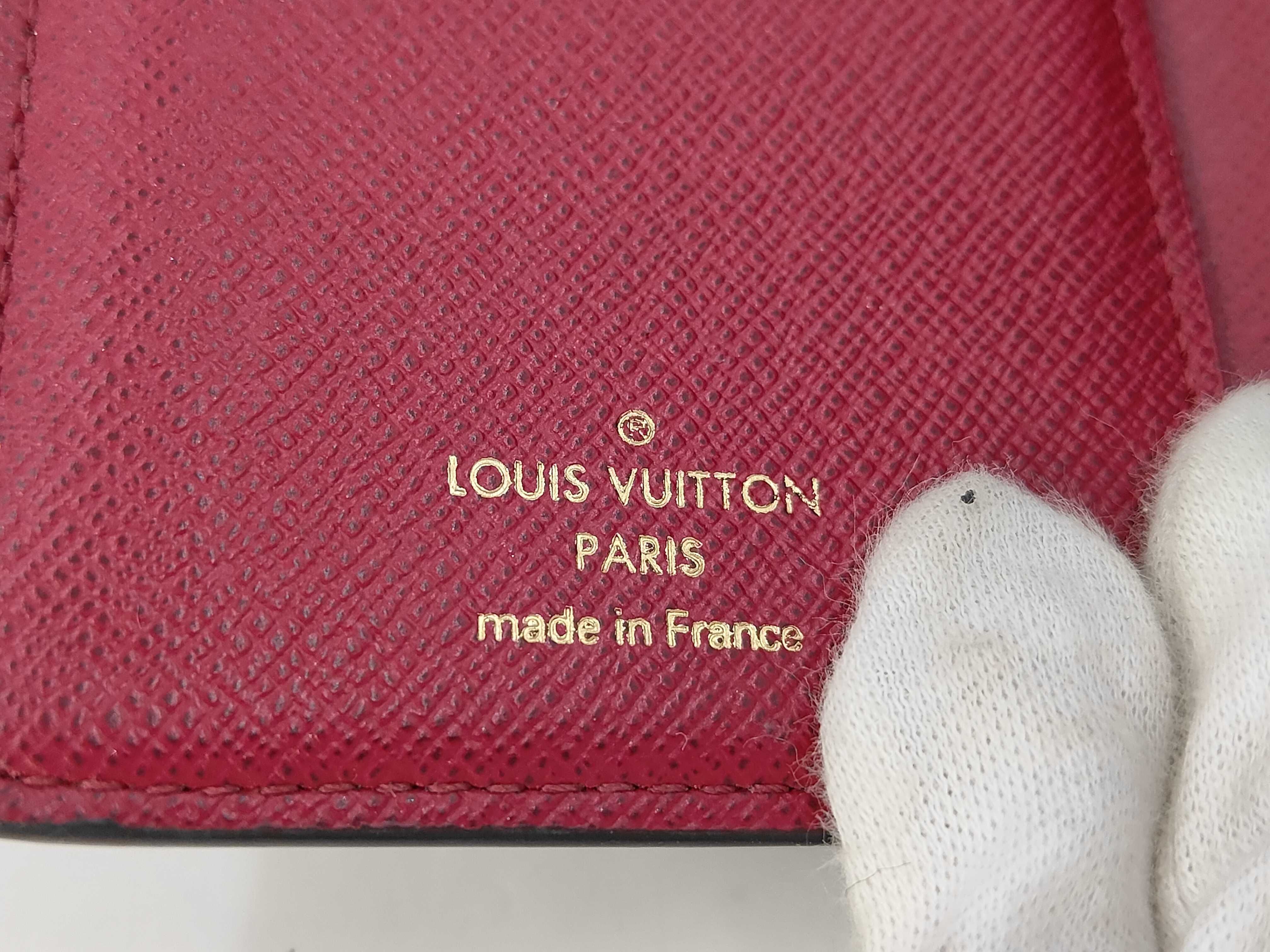 Monogram Portefeuille Juliette Fuchsia Wallet — view 6