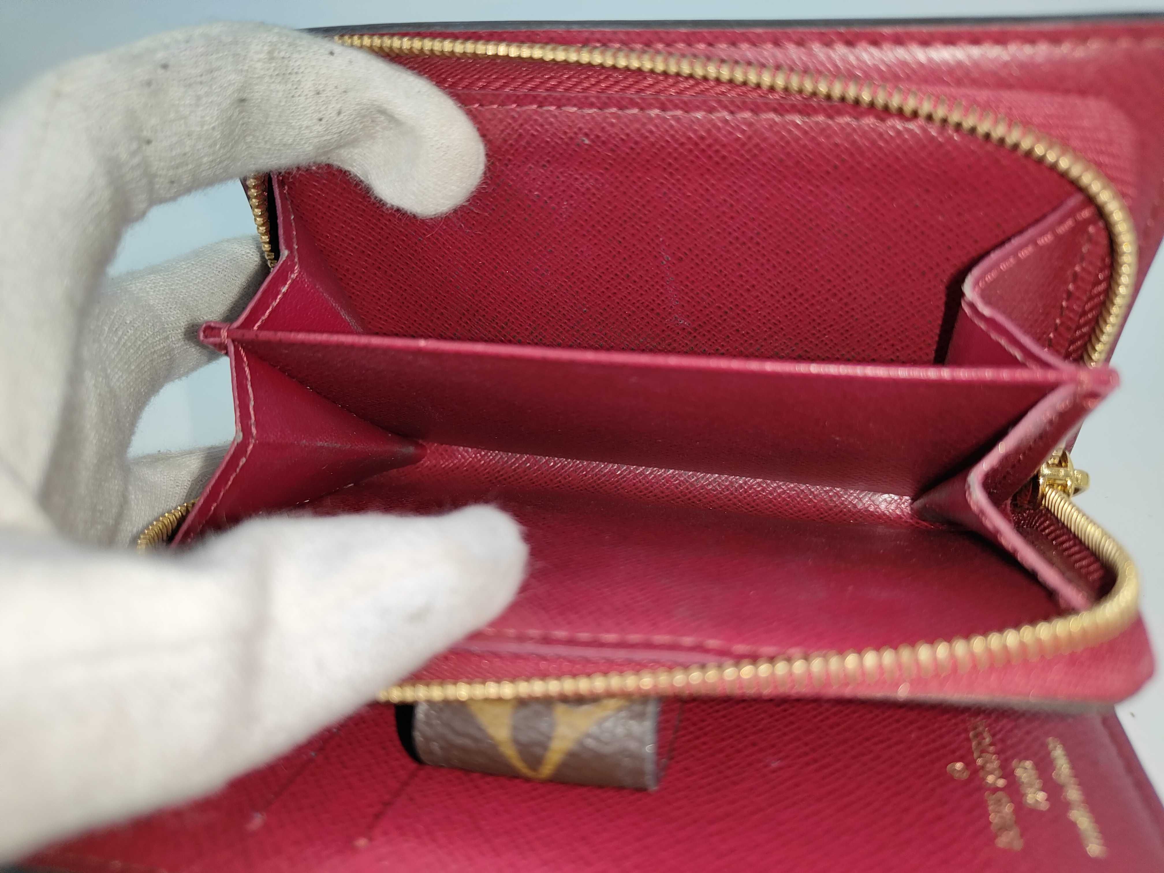 Monogram Portefeuille Juliette Fuchsia Wallet — view 8