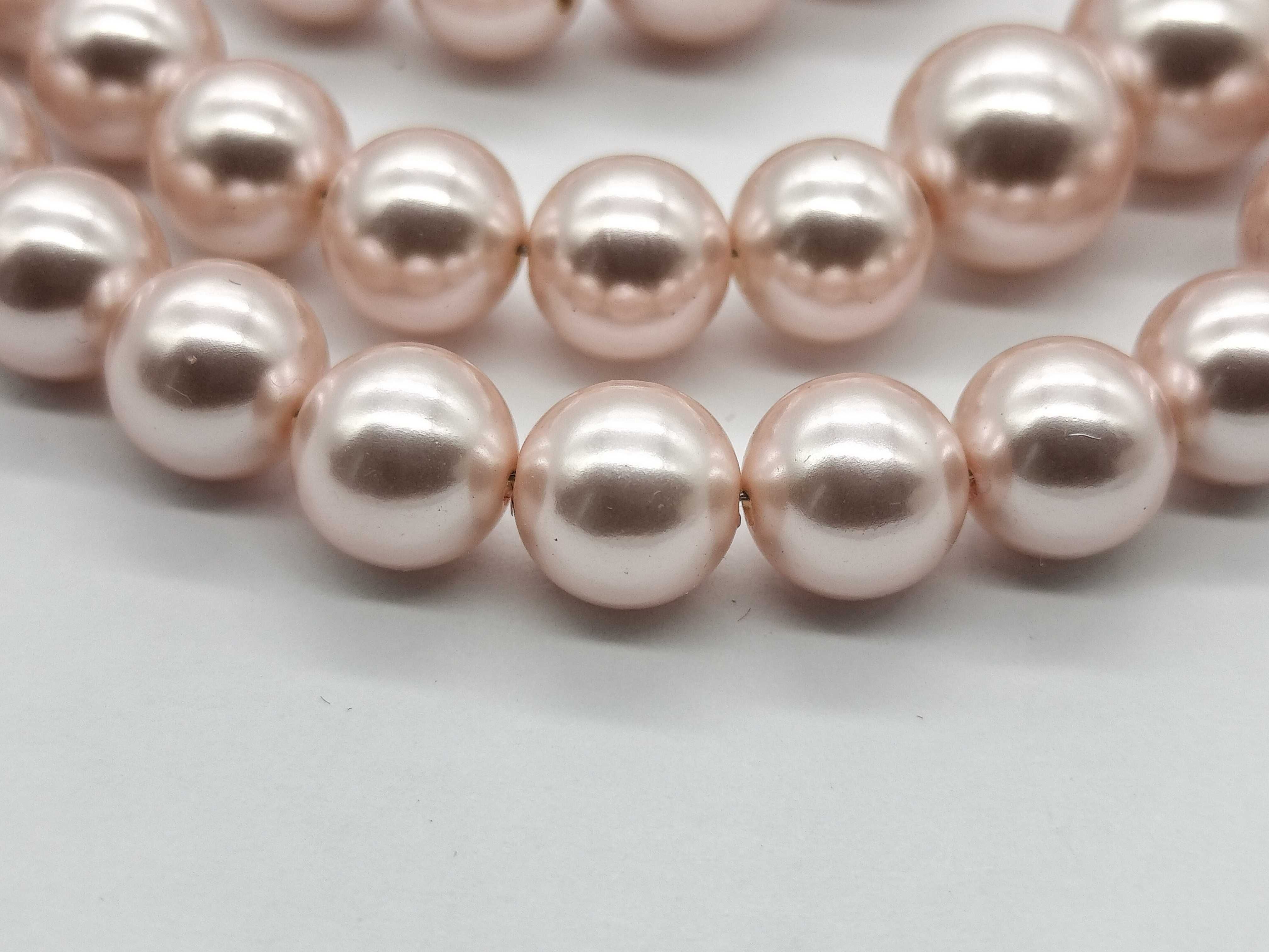 Pearl Triple Strand Necklace — view 2