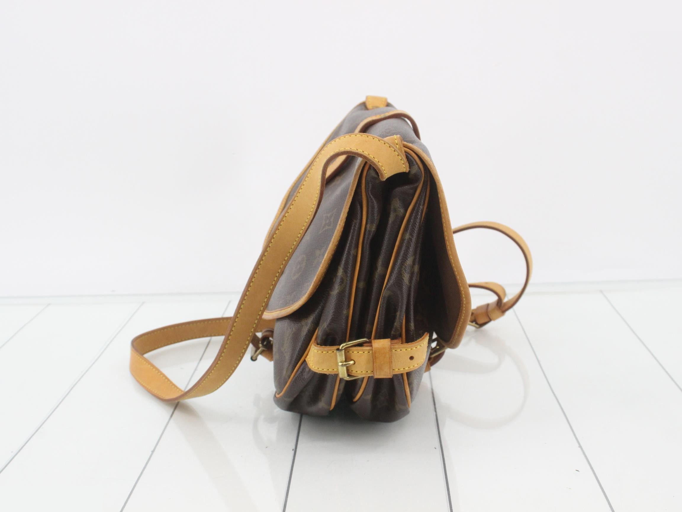 Monogram Saumur 30 Shoulder Bag — view 3