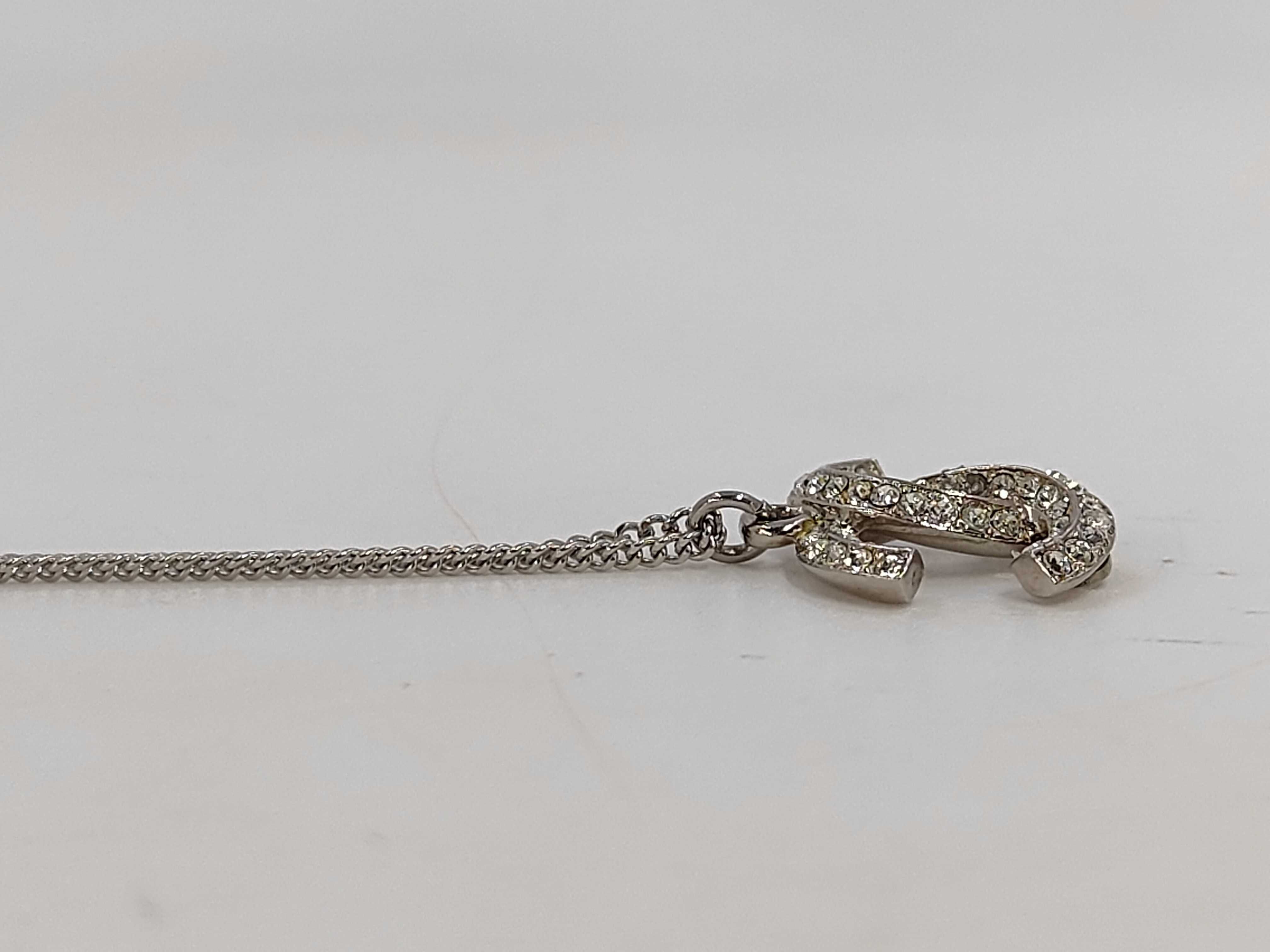 Coco Mark Rhinestone Necklace 10A — view 4