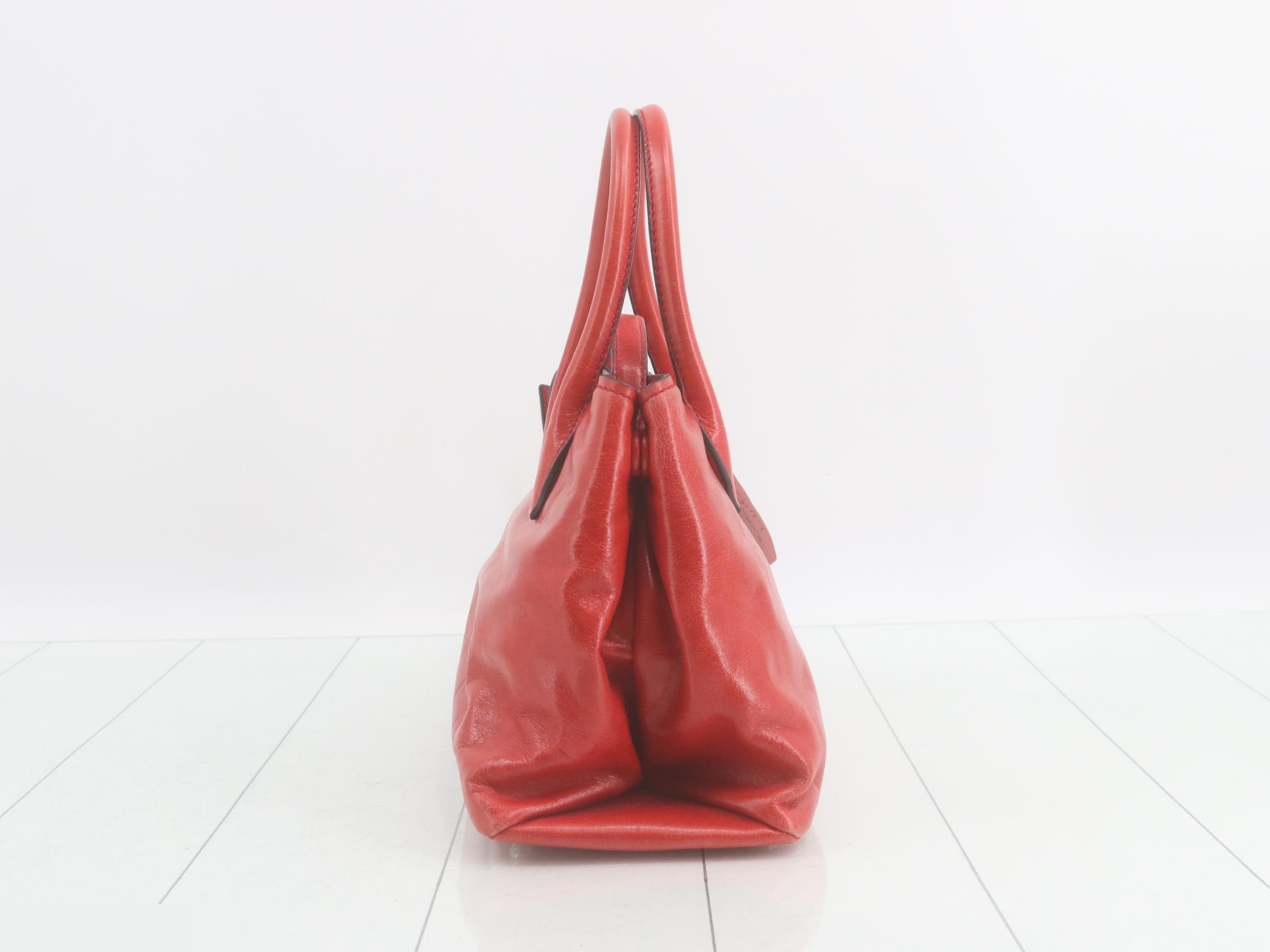 Leather 2-Way Handbag — view 3