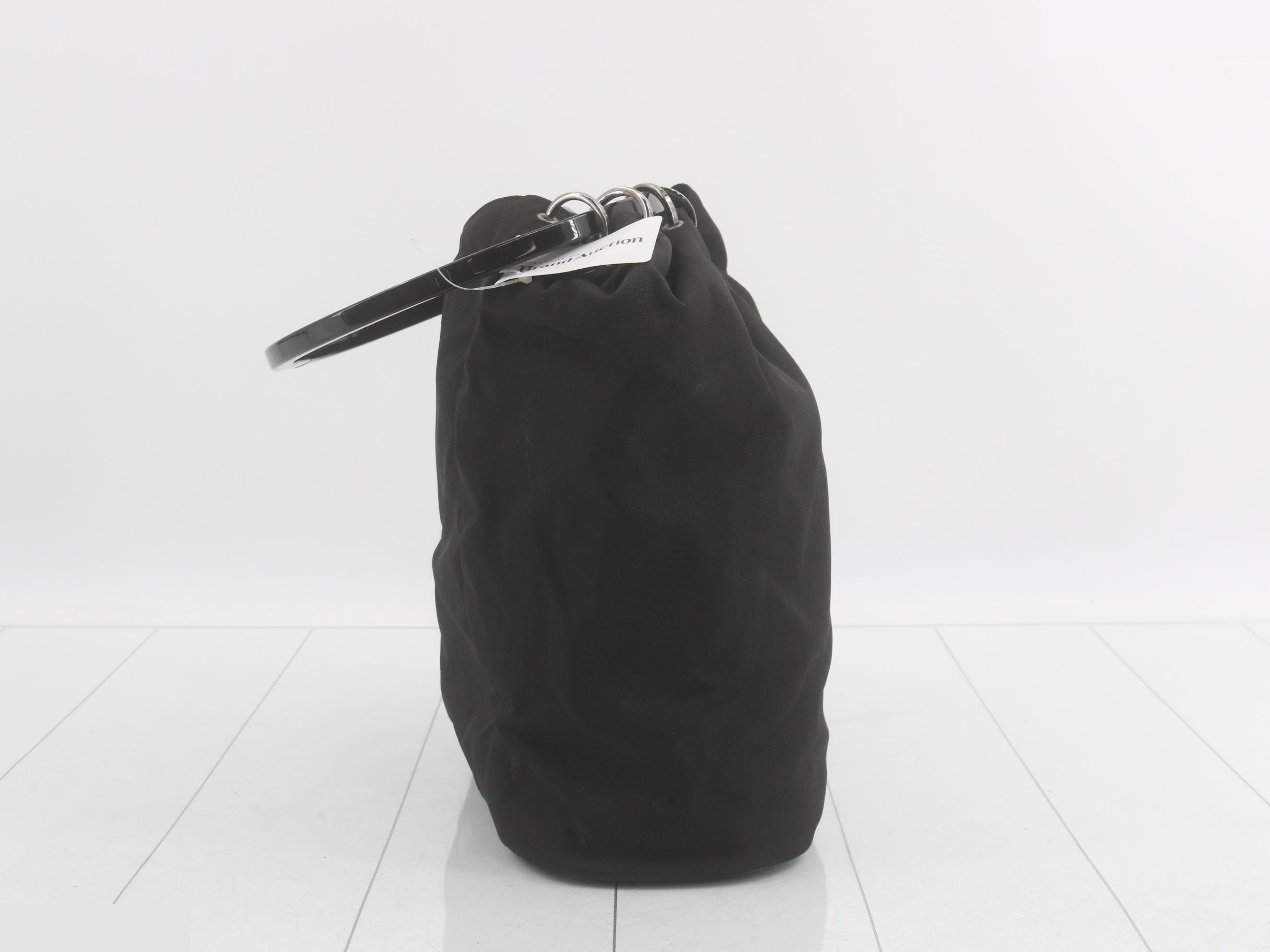 bucket bag, black — view 3