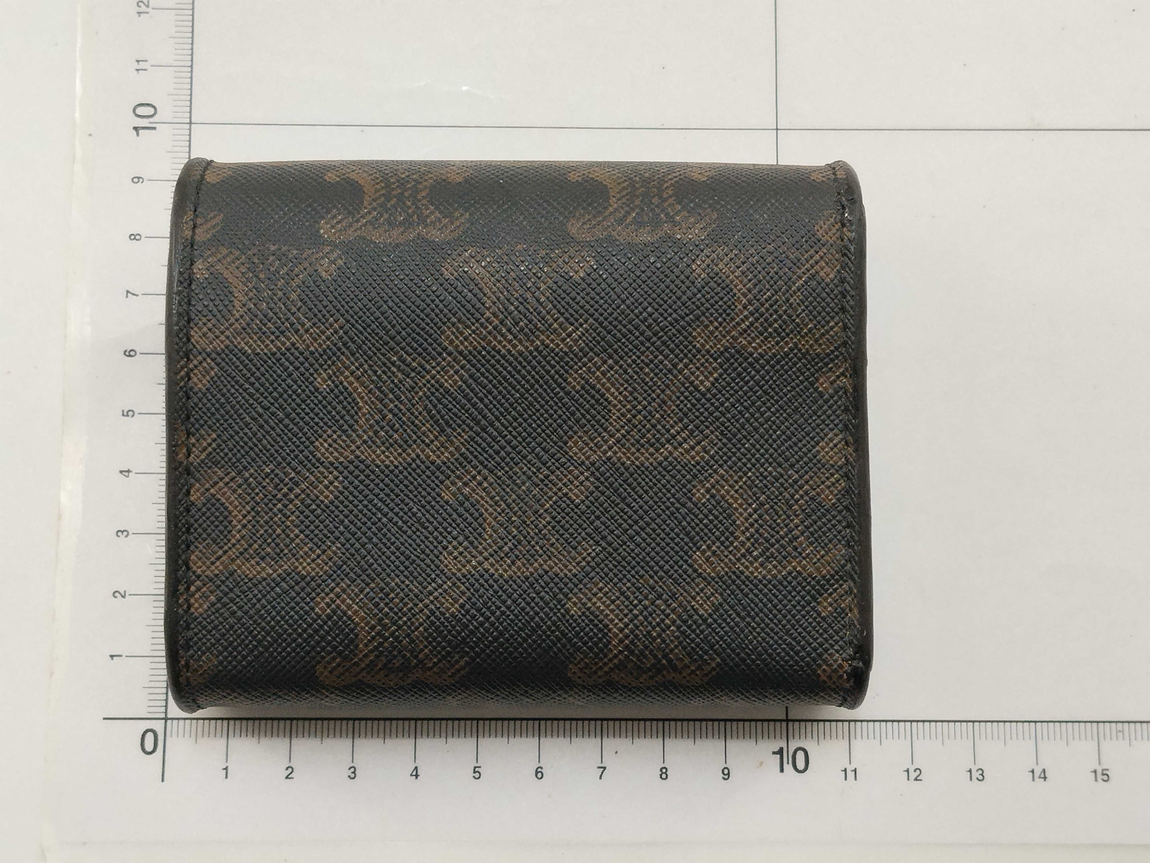 Triomphe Logo Compact Wallet Folding Wallet — view 2