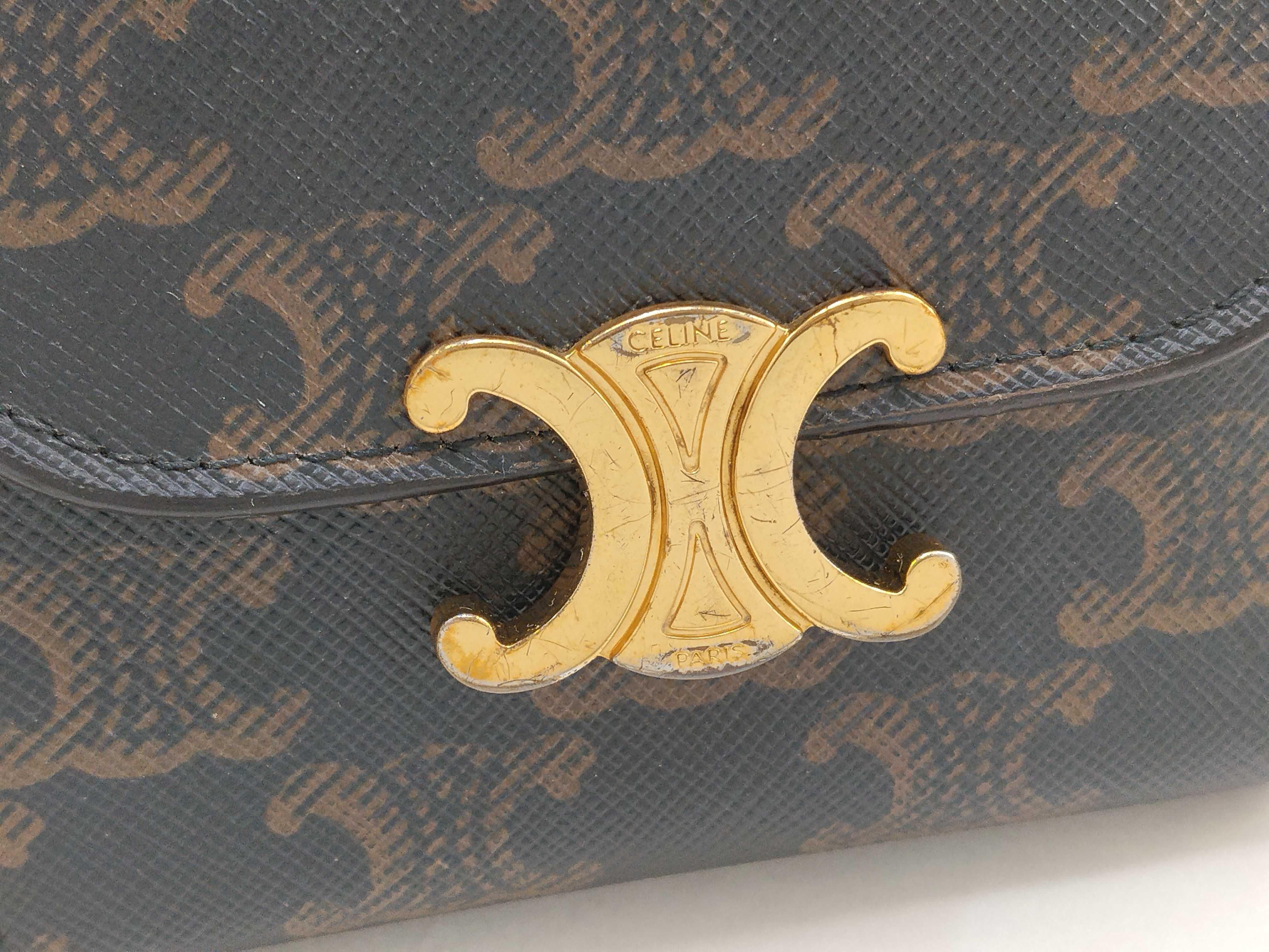Triomphe Logo Compact Wallet Folding Wallet — view 8
