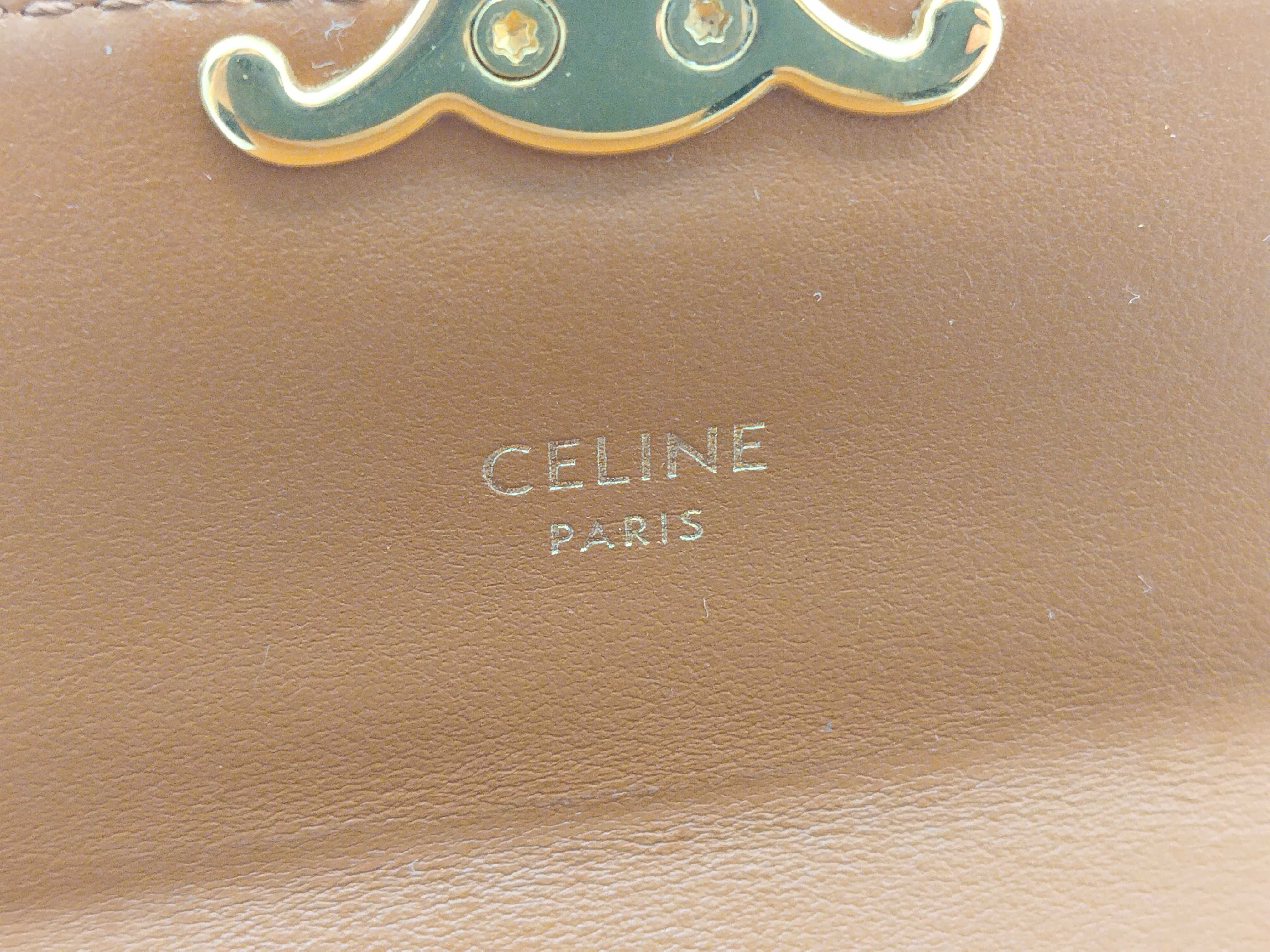 Triomphe Logo Compact Wallet Folding Wallet — view 10