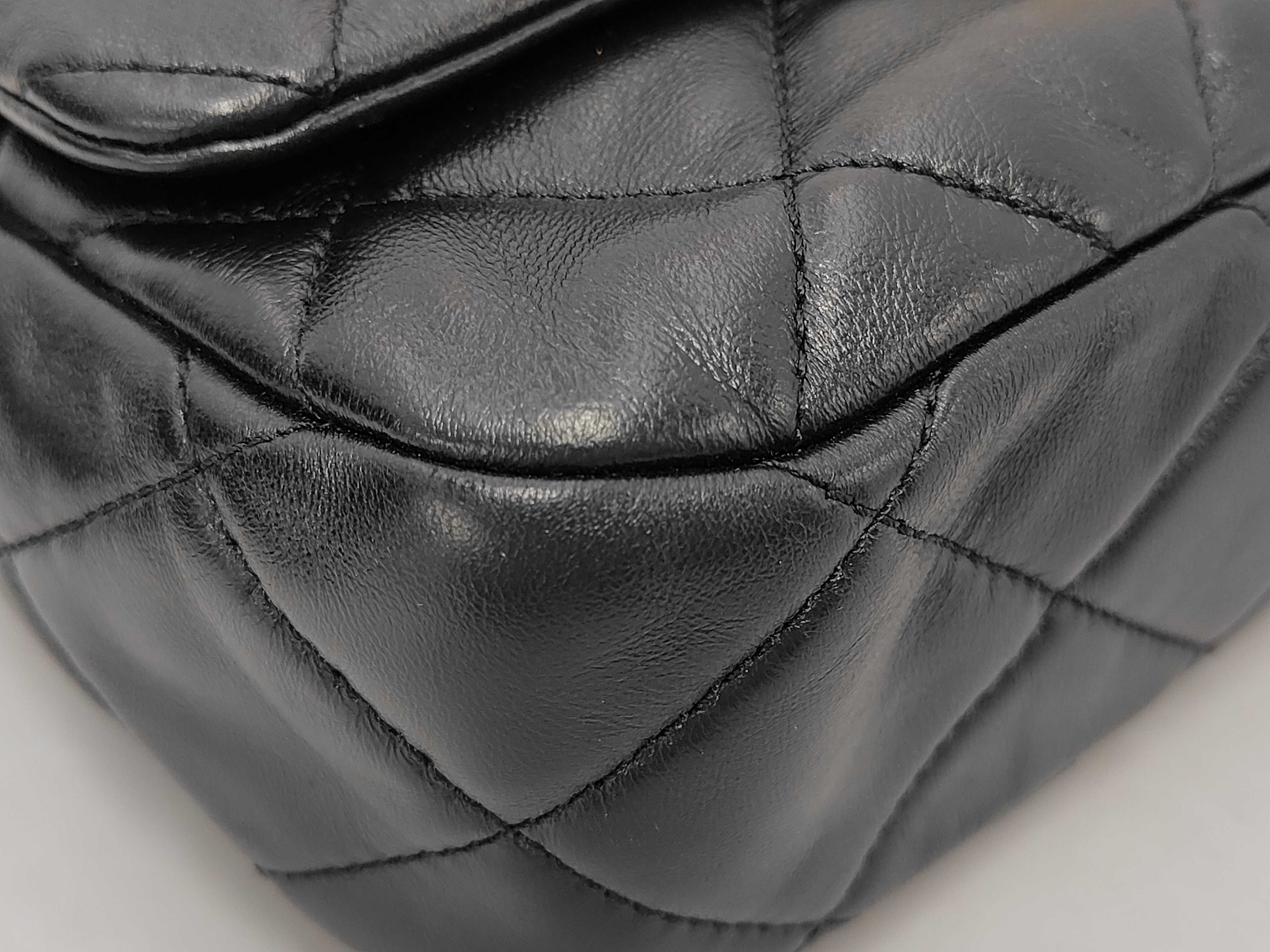 CHANEL19 Matelassé Chain Shoulder Bag Lambskin Black Gold and Silver Hardware Shoulder Bag — view 4