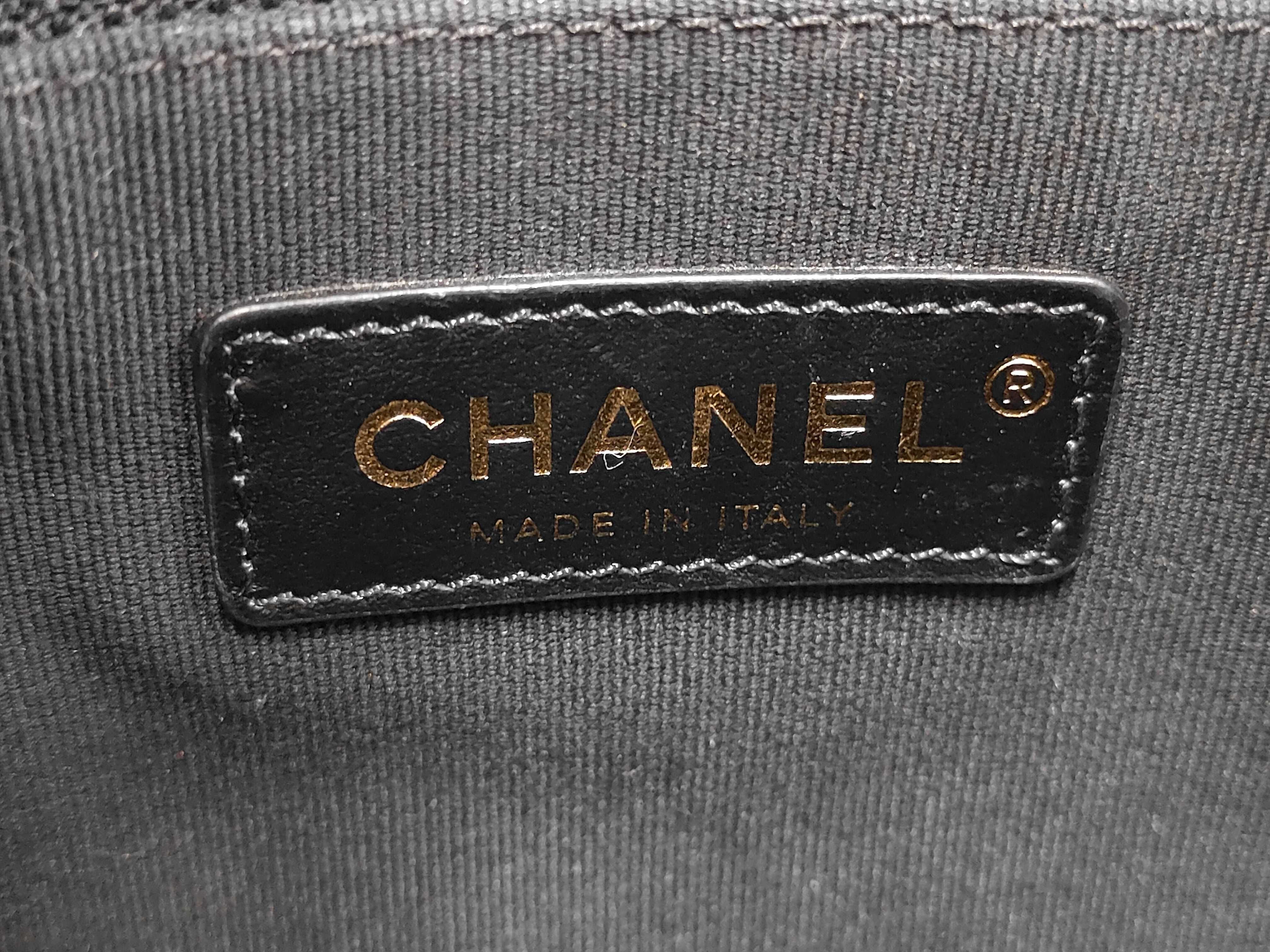 CHANEL19 Matelassé Chain Shoulder Bag Lambskin Black Gold and Silver Hardware Shoulder Bag — view 10