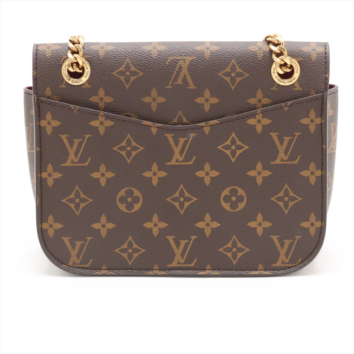 Monogram Passy M45592 Brown RFID response — view 2