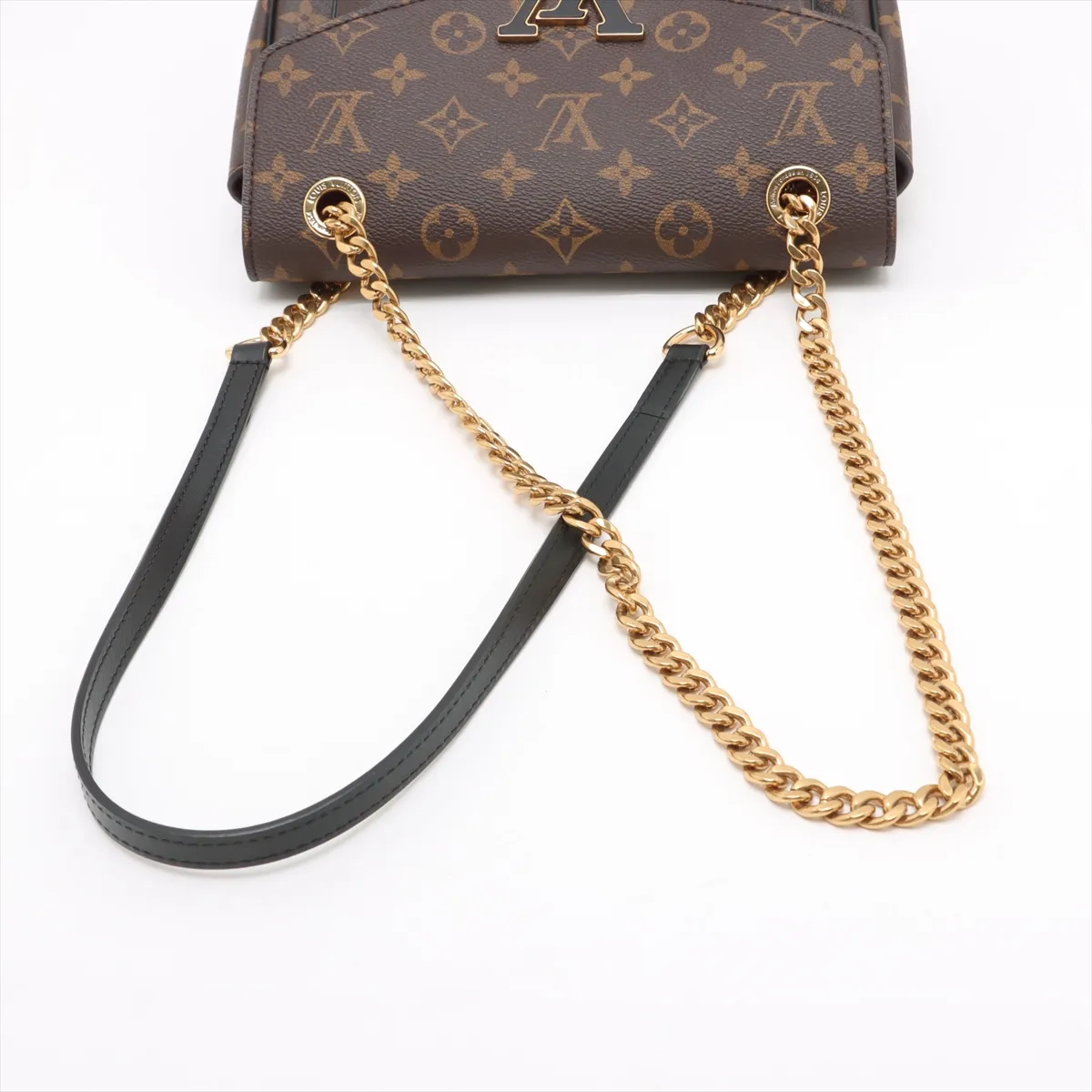 Monogram Passy M45592 Brown RFID response — view 5