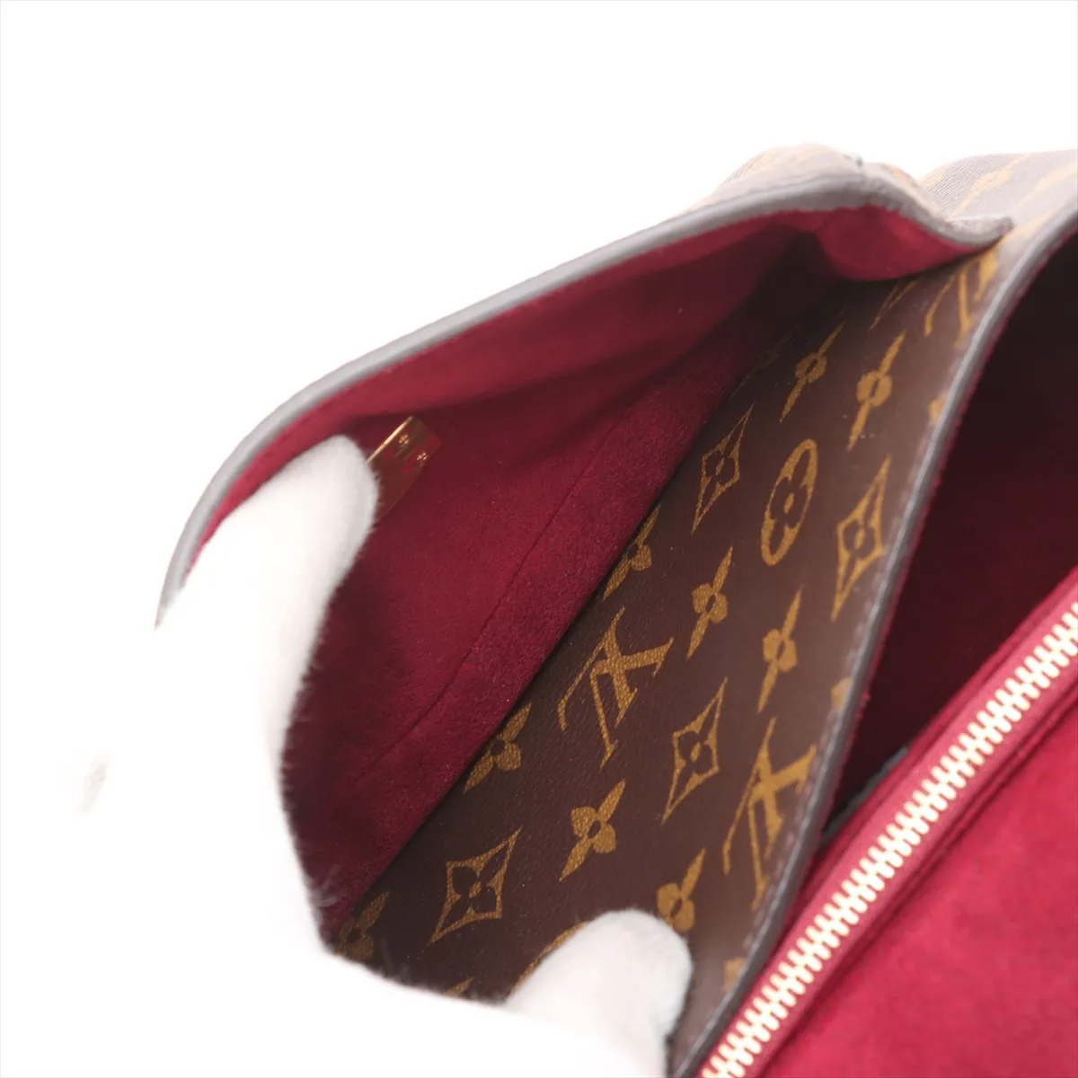Monogram Passy M45592 Brown RFID response — view 8