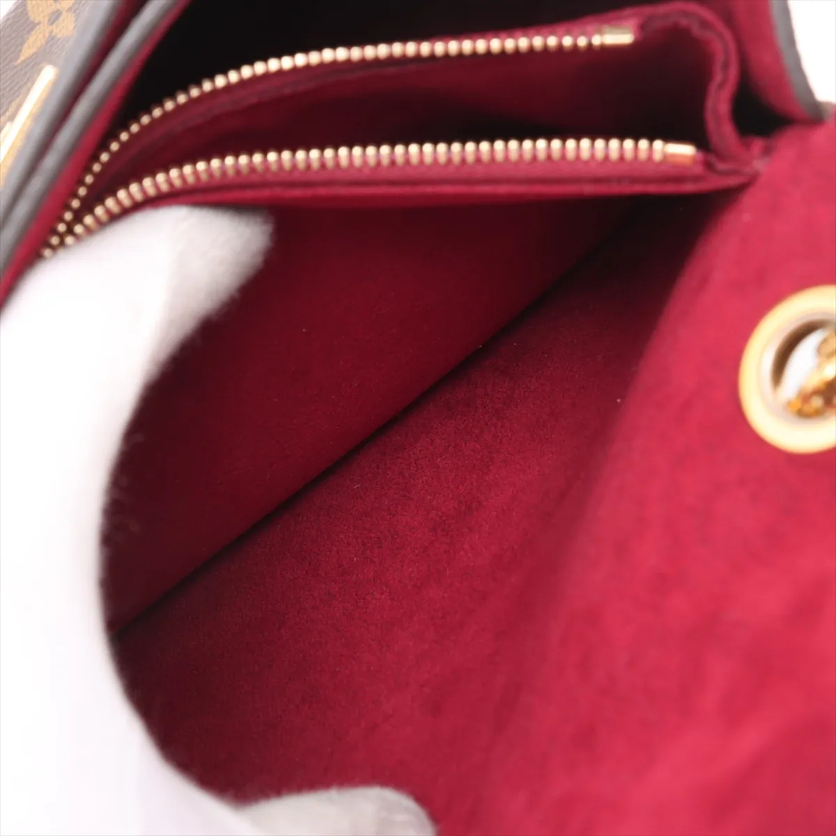 Monogram Passy M45592 Brown RFID response — view 10