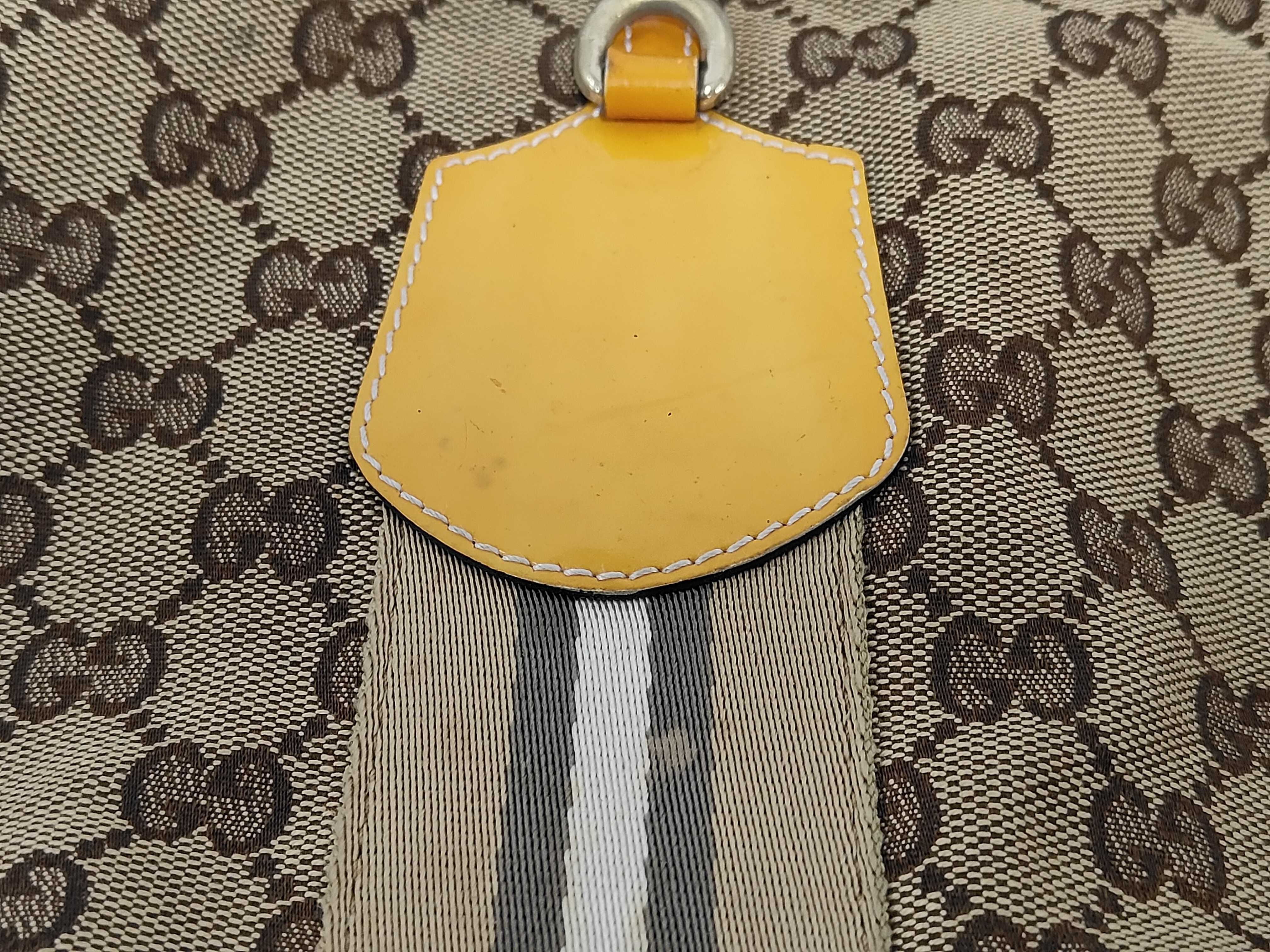 GG canvas and leather tote bag — view 12