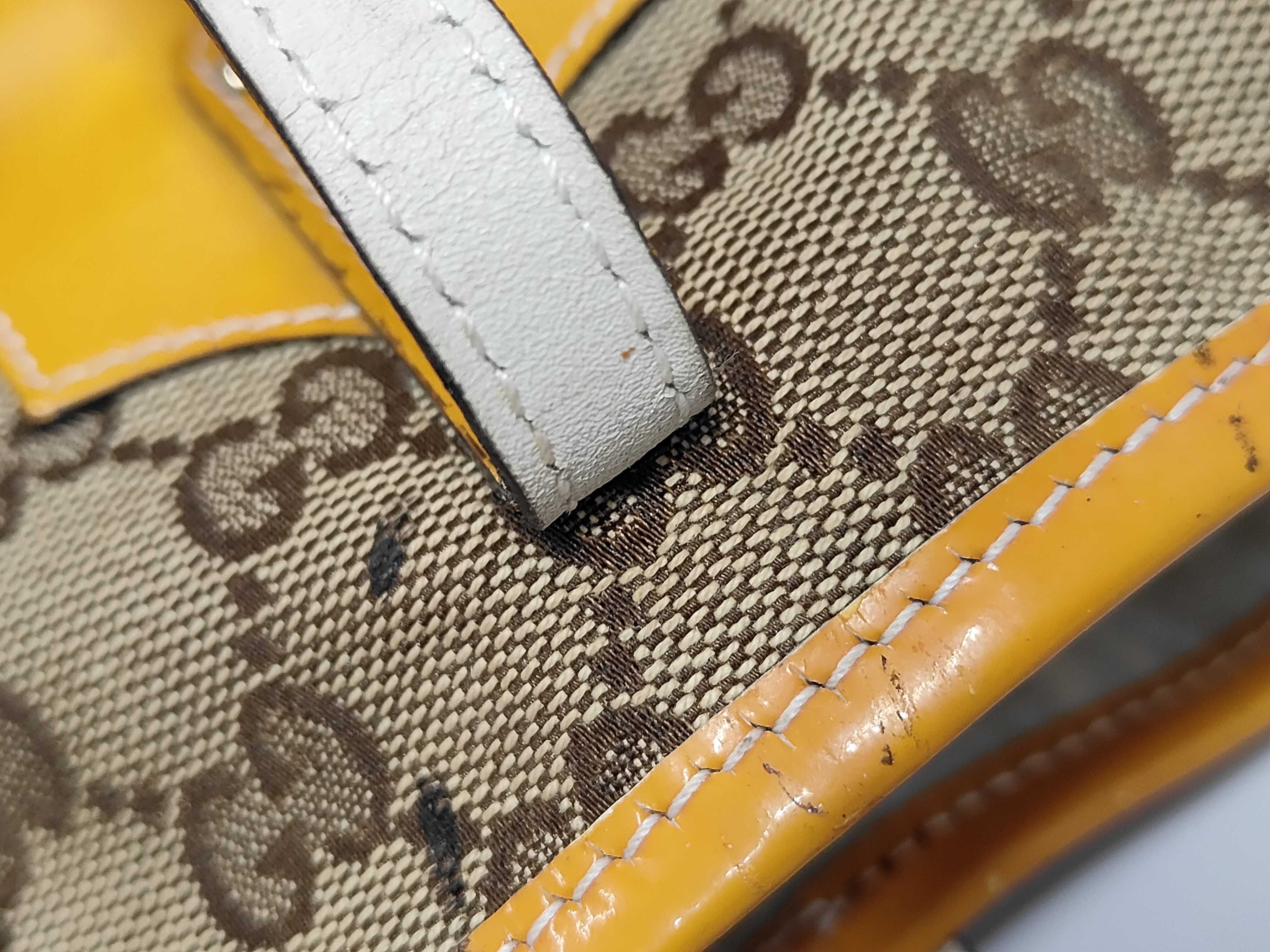 GG canvas and leather tote bag — view 7
