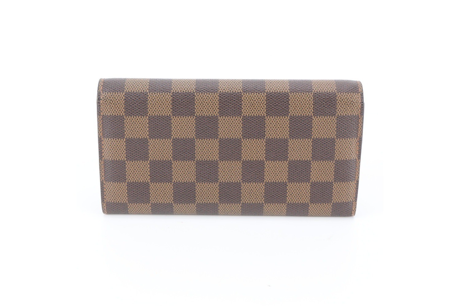 Damier Portefeuille Sarah N61734 Leather Long Wallet — view 2